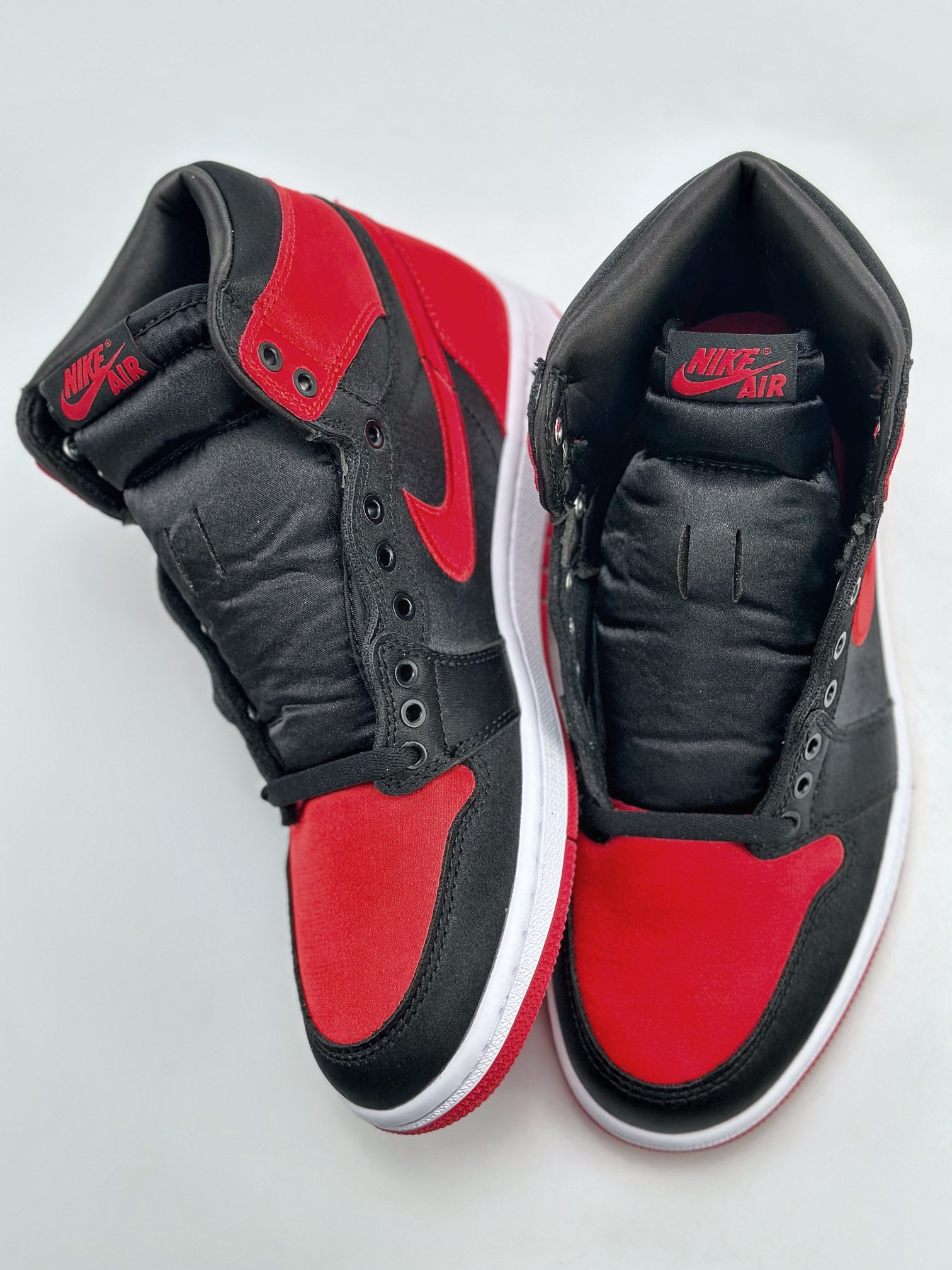 280 Air Jordan 1 High OG "Satin Bred" 23版黑红丝绸禁穿 FD4810-061