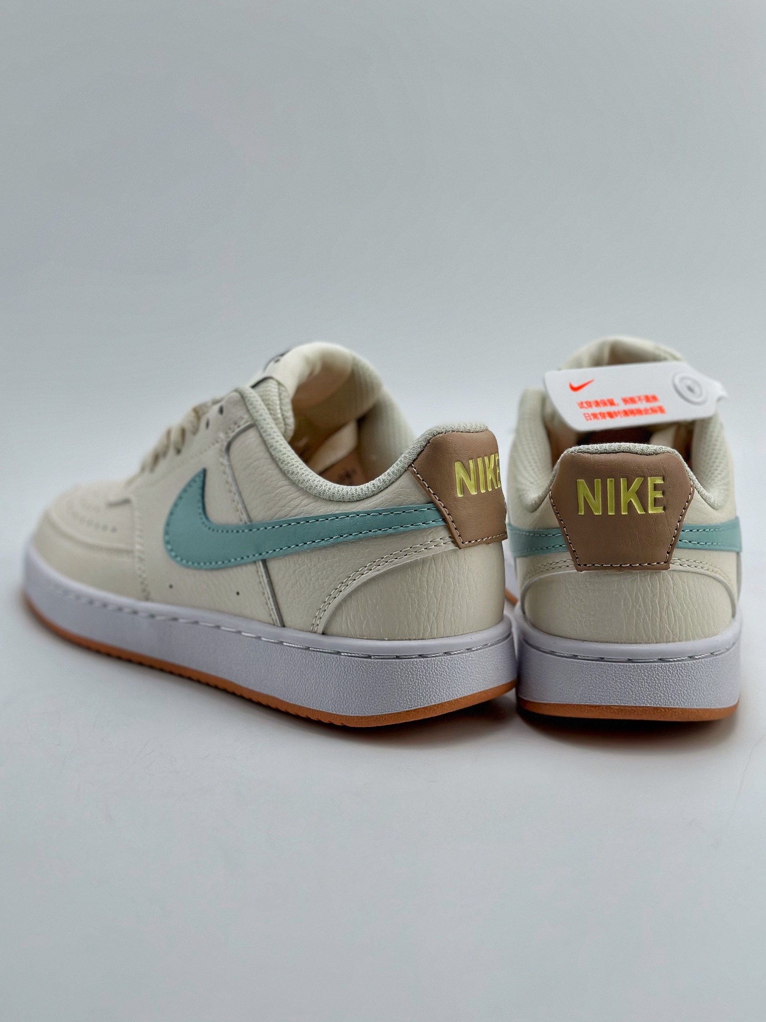 200 Nike Court Vision Low 米黄薄荷绿 休闲运动板鞋  FQ6876-131