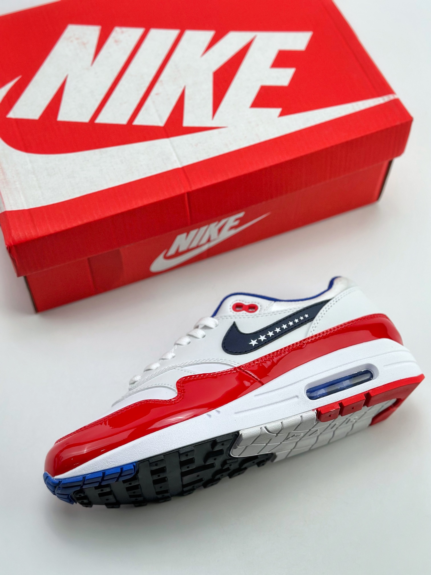 240 Nike Air Max 1 ’86 OG复刻白蓝 复古休闲跑步鞋 FB9152-100