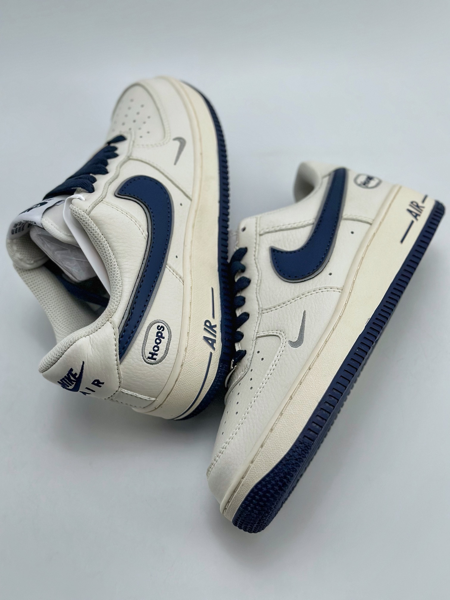 Nike Air Force 1 Low 07 x Hoops White Dark Blue HP2369-008