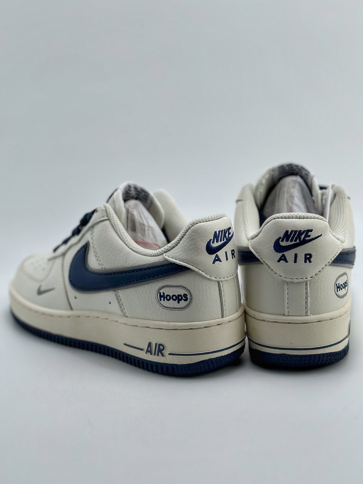 Nike Air Force 1 Low 07 x Hoops White Dark Blue HP2369-008