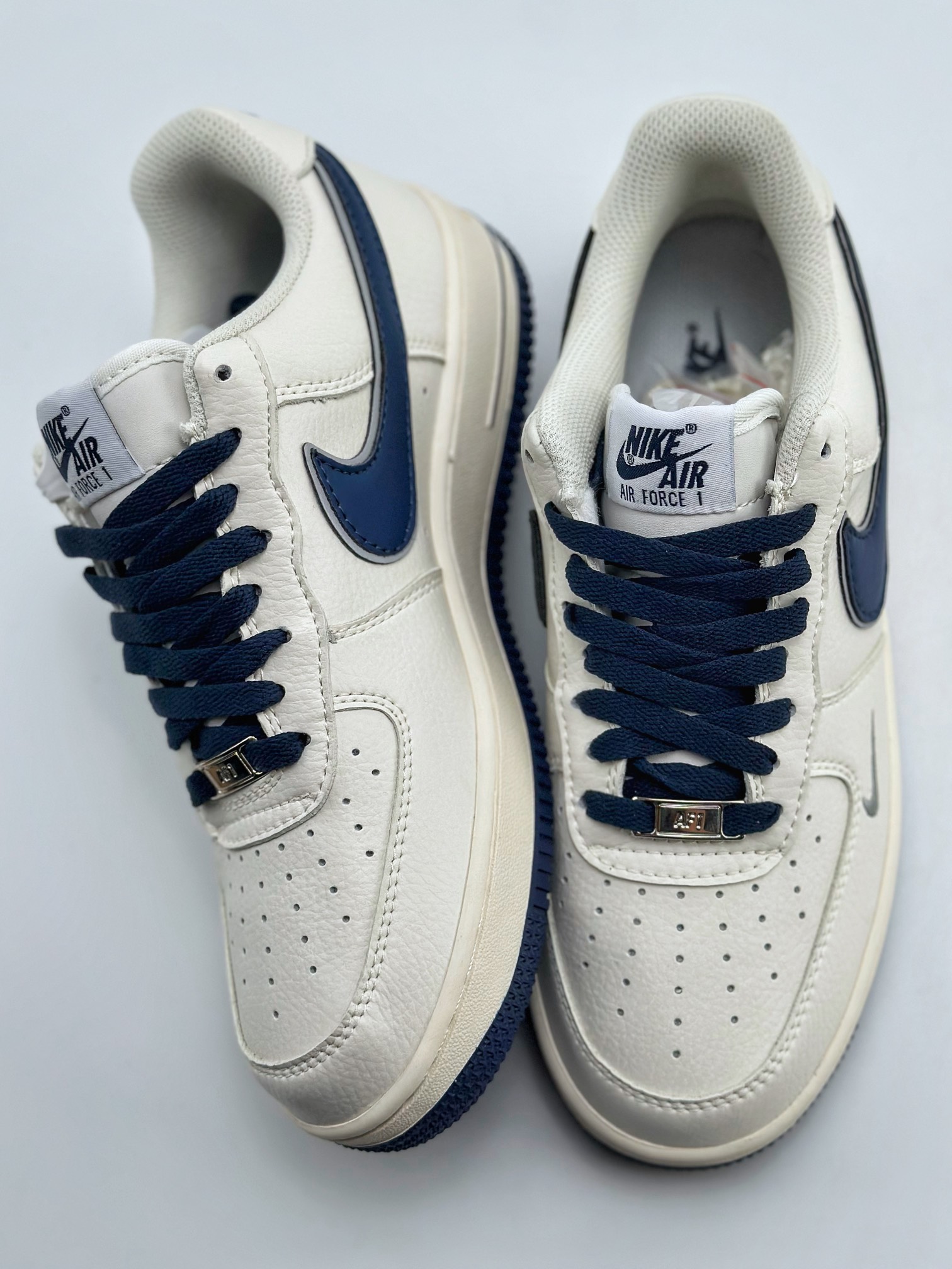 Nike Air Force 1 Low 07 x Hoops White Dark Blue HP2369-008