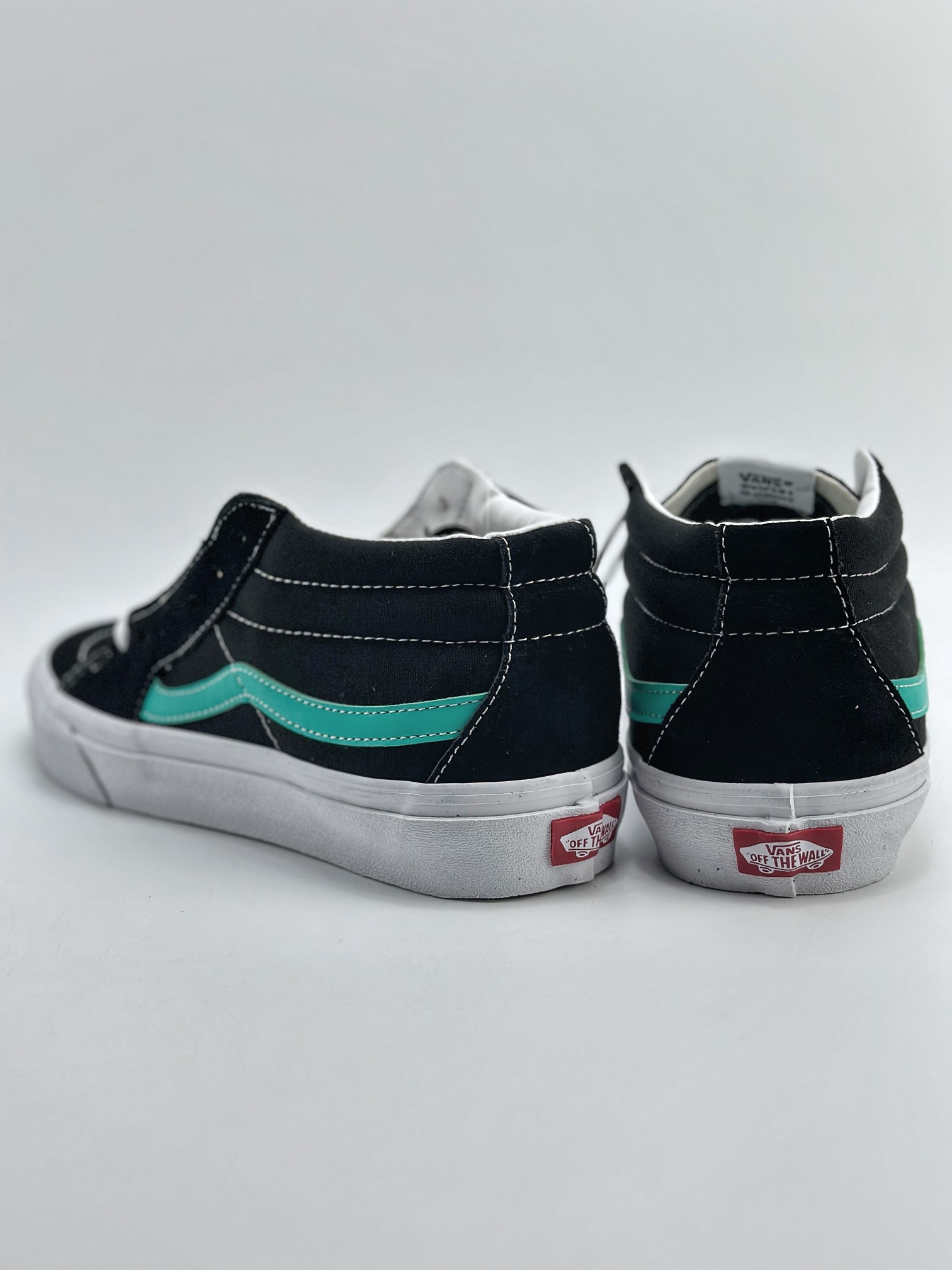 140 Vans范斯官方糖果绿侧边条纹 Sk8-Mid中帮板鞋运动鞋 VN0A3WM34FV