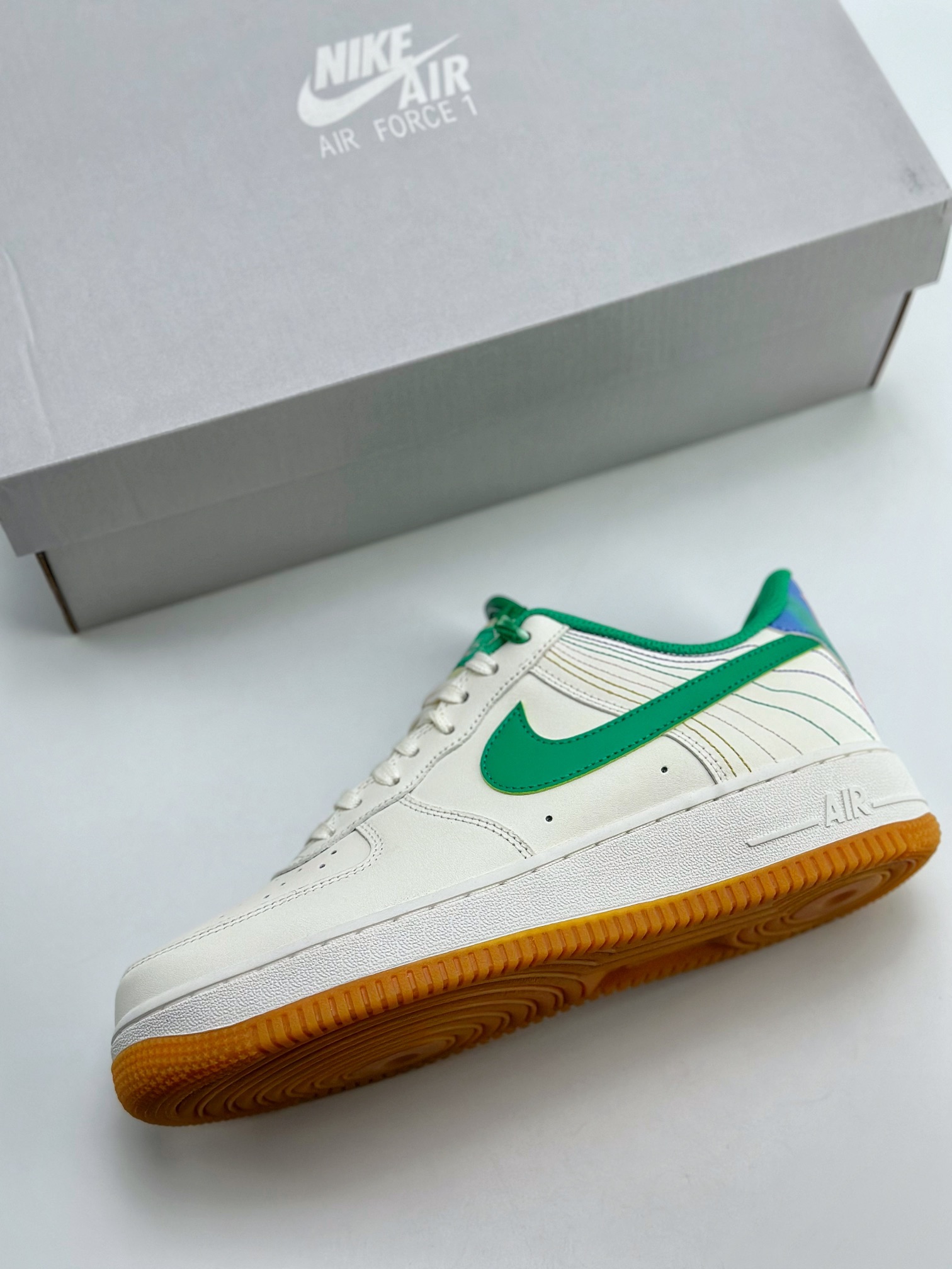 Nike Air Force 1 Low 07 White Green FJ7540-100