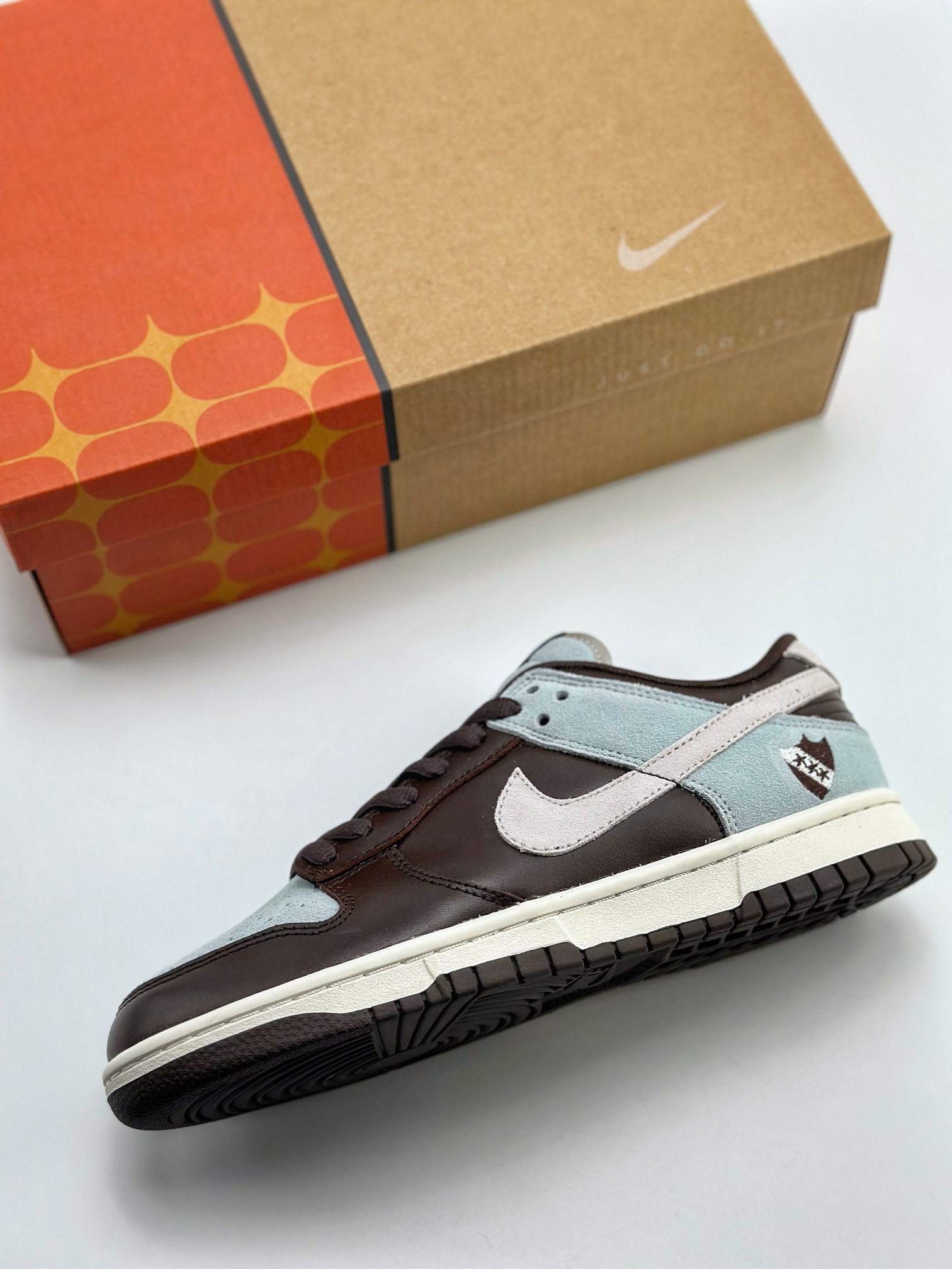 NIKE SB Dunk Low Haze Blue Dark Brown 312221-992