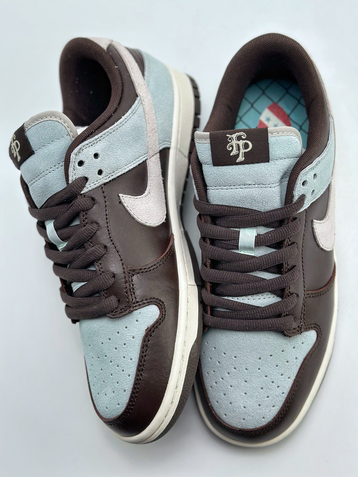 NIKE SB Dunk Low Haze Blue Dark Brown 312221-992