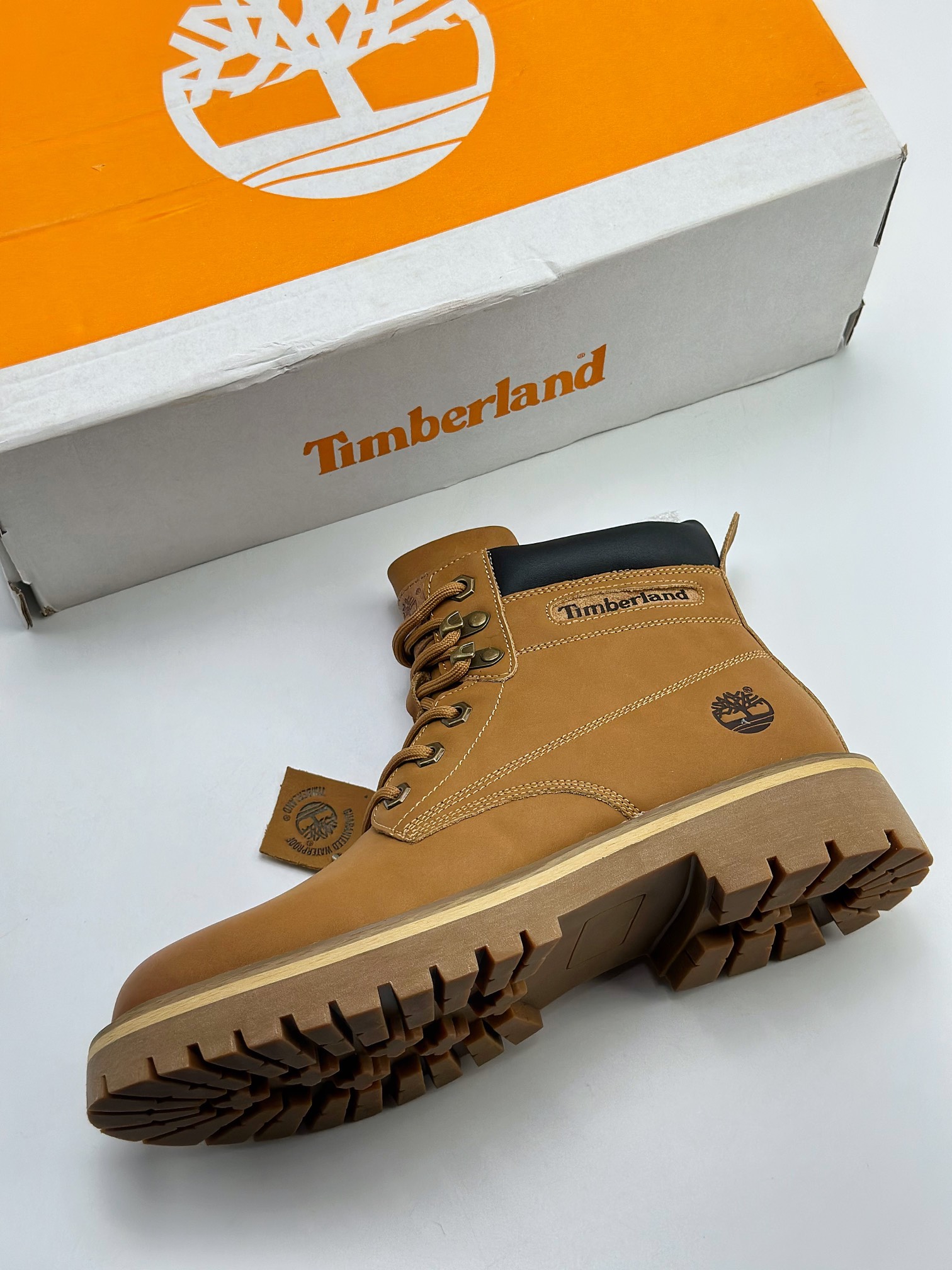 320 新货#Timberland添柏岚/天伯伦户外高帮休闲大黄靴系列