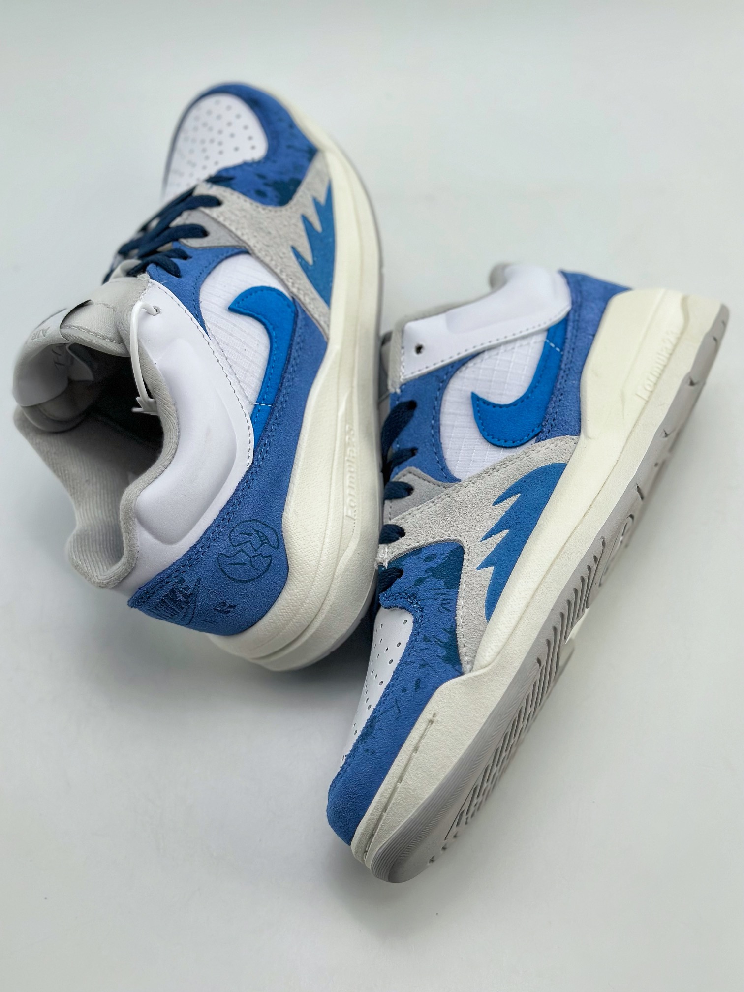 220 耐克Nike Jordan Stadium 90 白蓝 乔丹90年代体育场系列低帮复古运动篮球鞋 DX4397-100