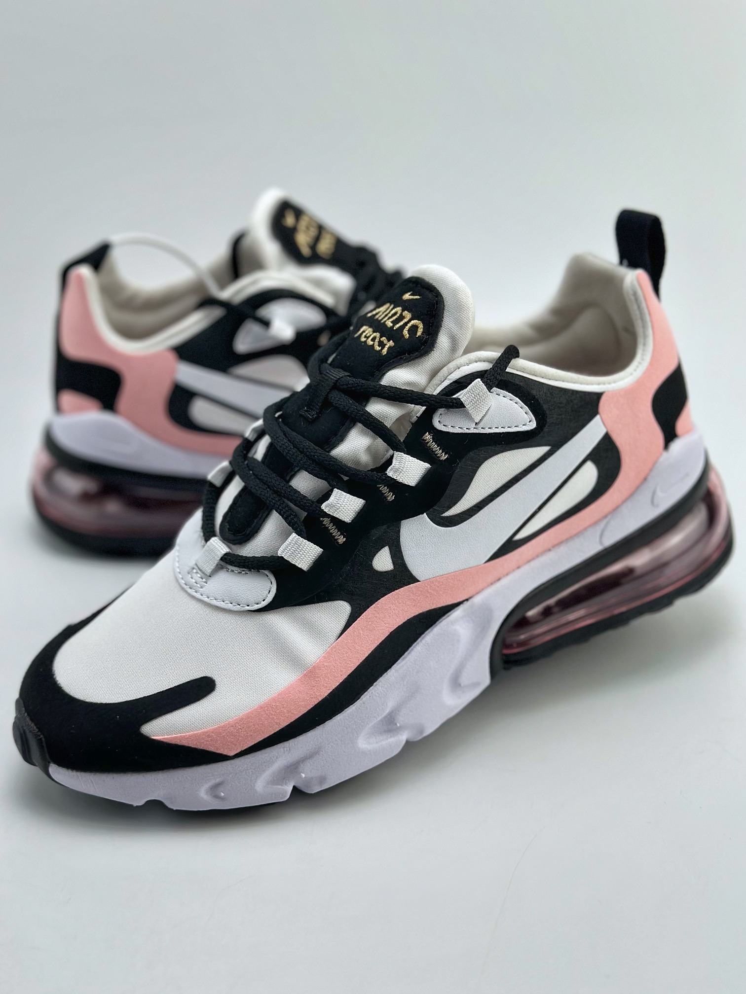 170 Air Max 270 REACT 白黑粉 AT6174-005