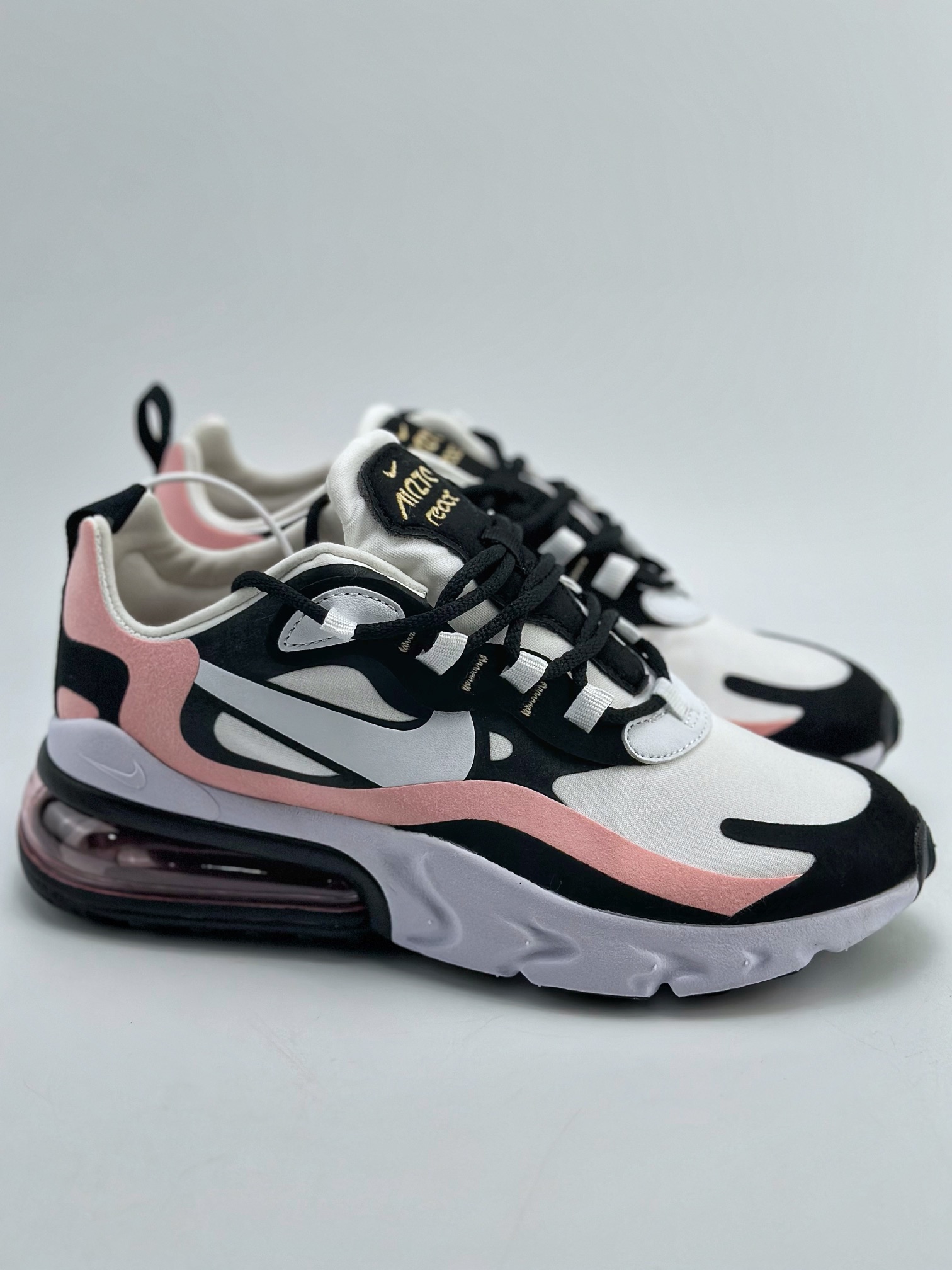 170 Air Max 270 REACT 白黑粉 AT6174-005