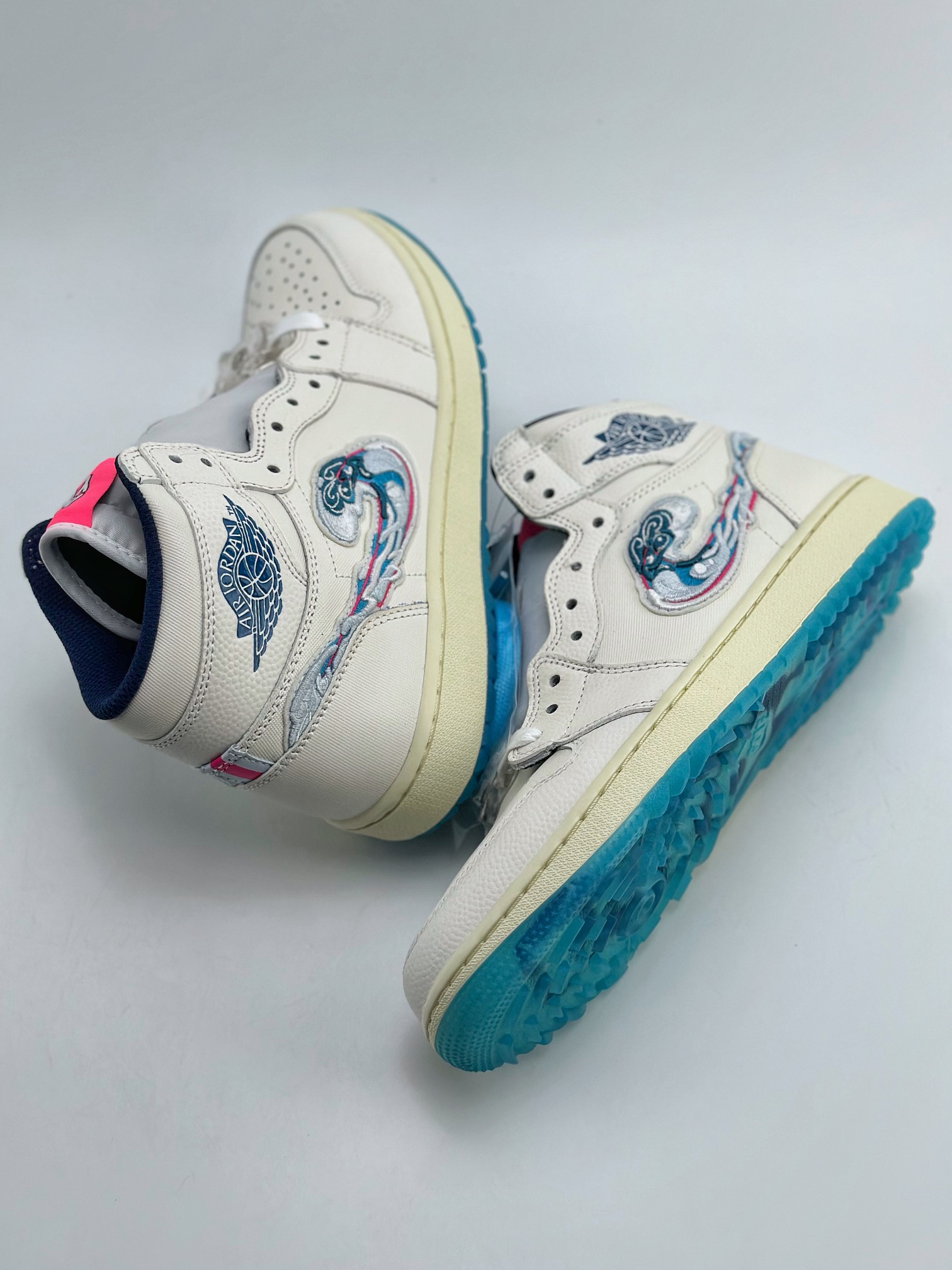 Air Jordan 1 High Golf x Michelle Wie We”Pebble Beach” White Powder FV3565-100