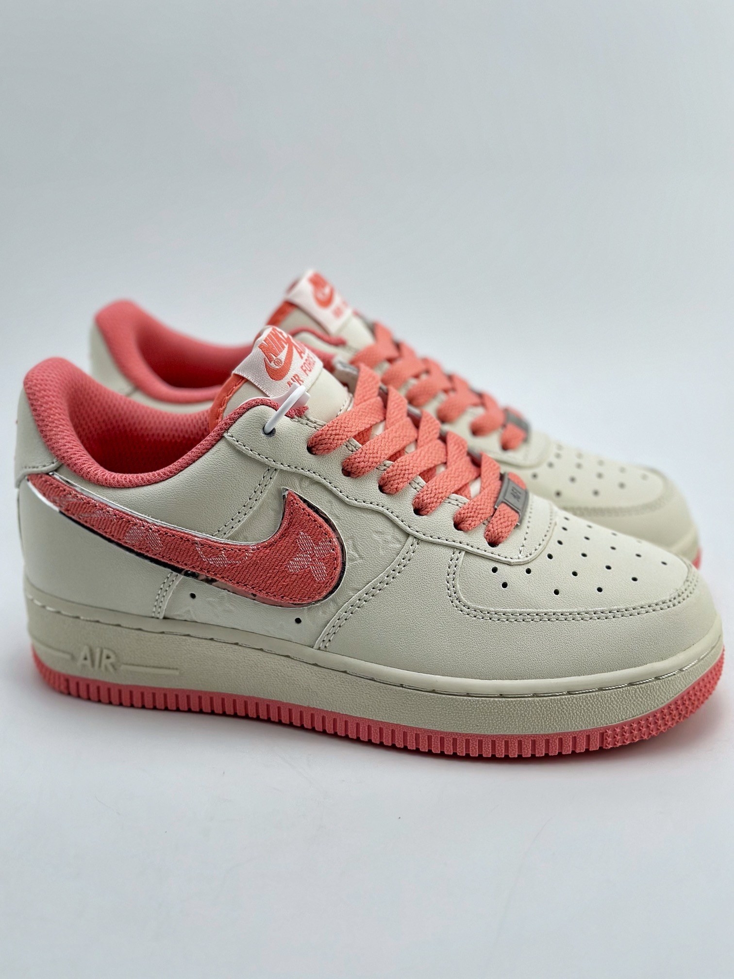 Nike Air Force 1 Low 07 x Louis Vuitton White and Pink LV Old Flower LV0506-088