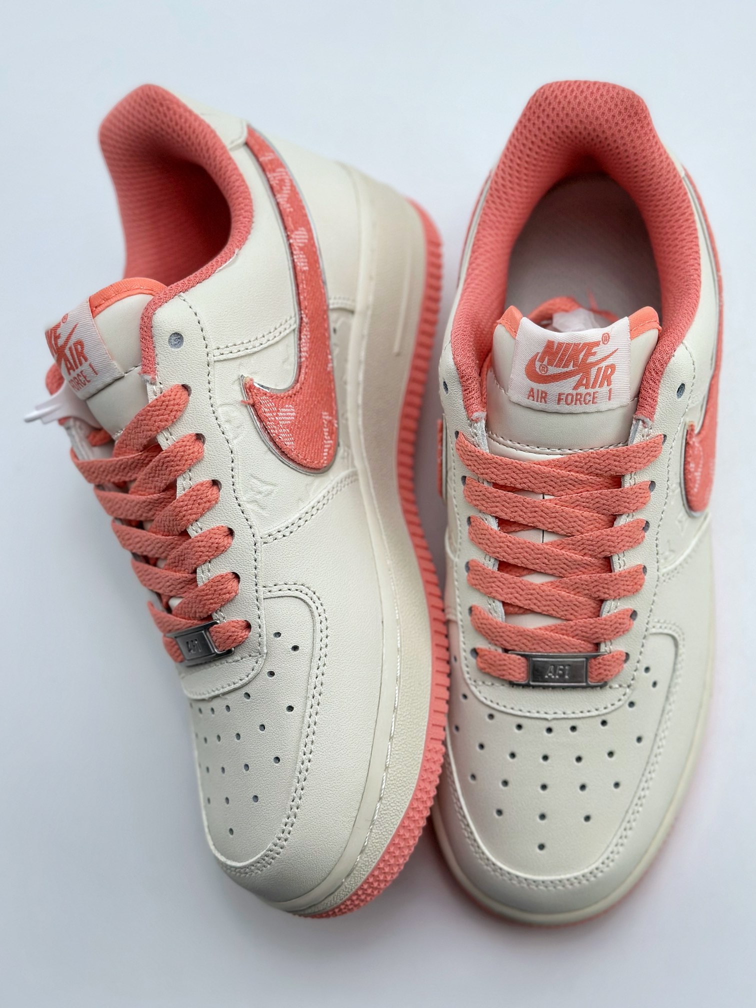 Nike Air Force 1 Low 07 x Louis Vuitton White and Pink LV Old Flower LV0506-088