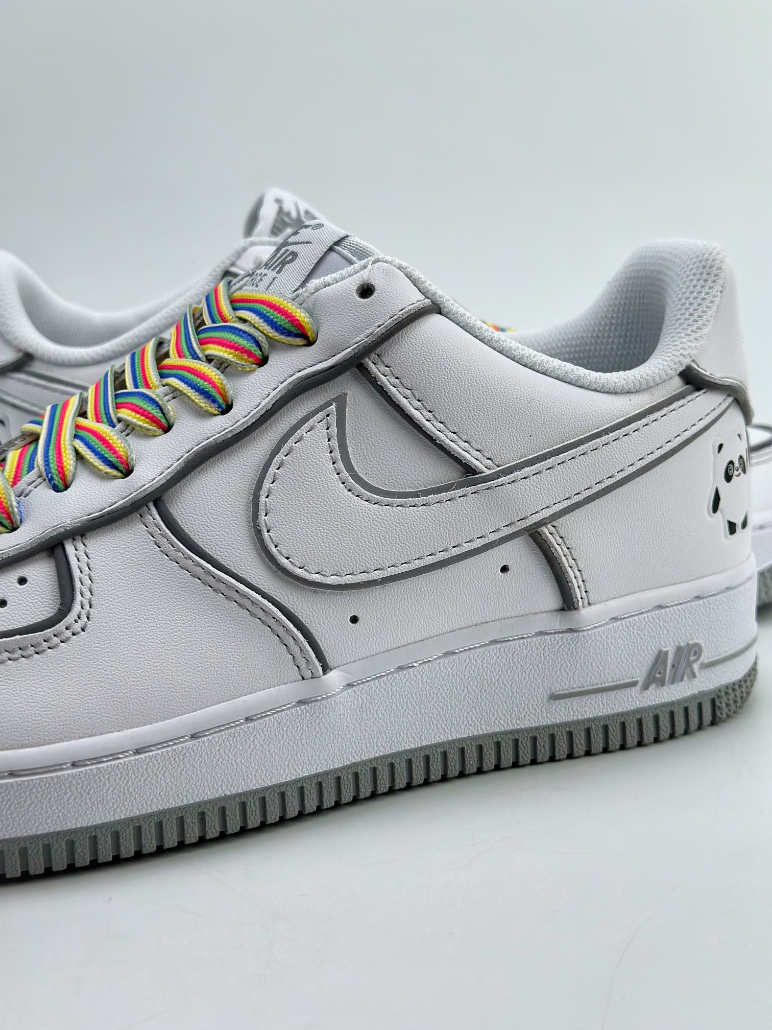 Nike Air Force 1 Low 07 Panda Gray Reflective GU7895-639