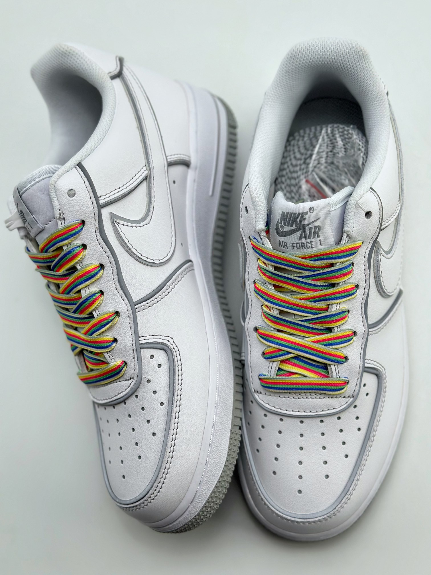 Nike Air Force 1 Low 07 Panda Gray Reflective GU7895-639