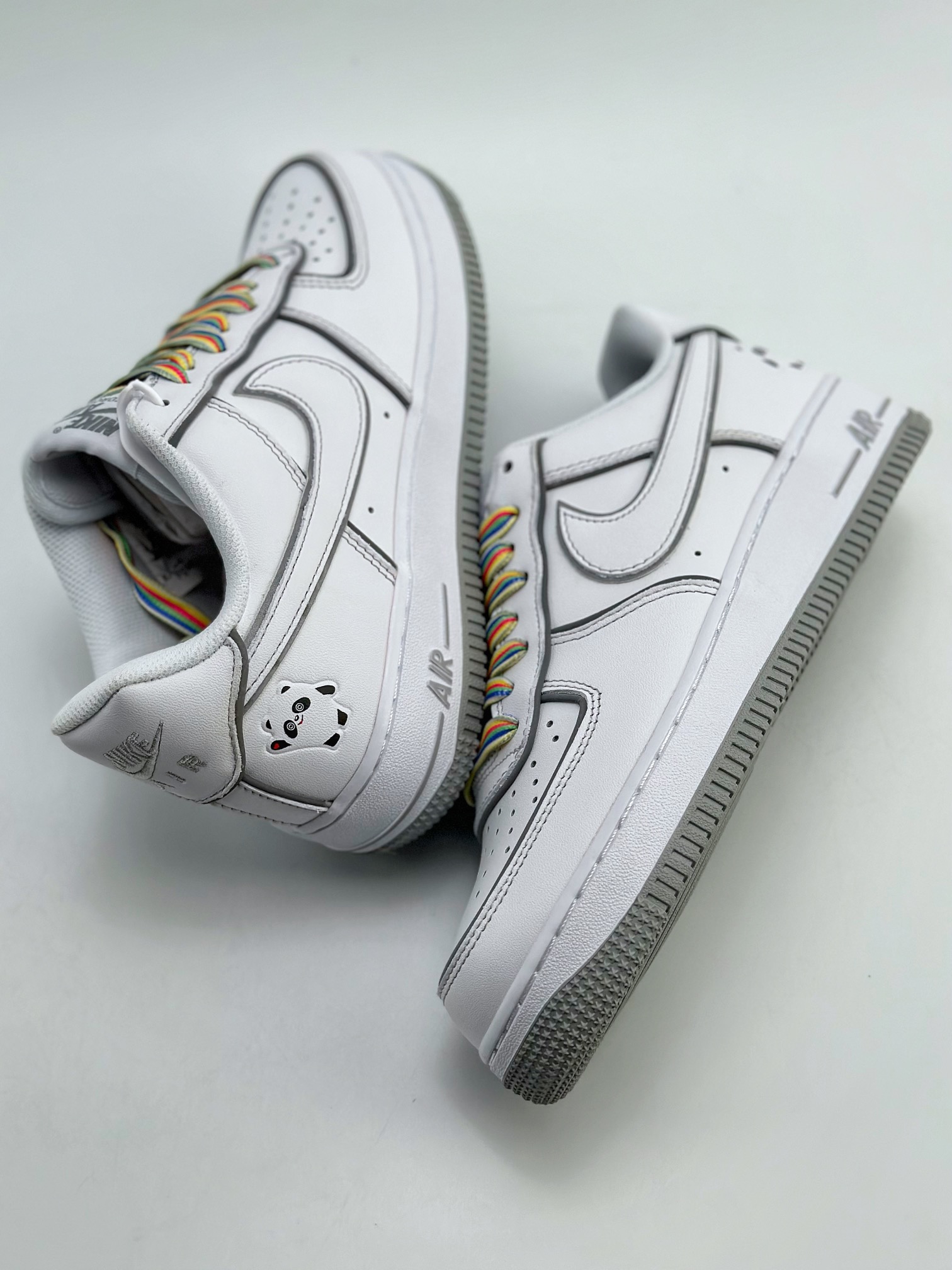 Nike Air Force 1 Low 07 Panda Gray Reflective GU7895-639