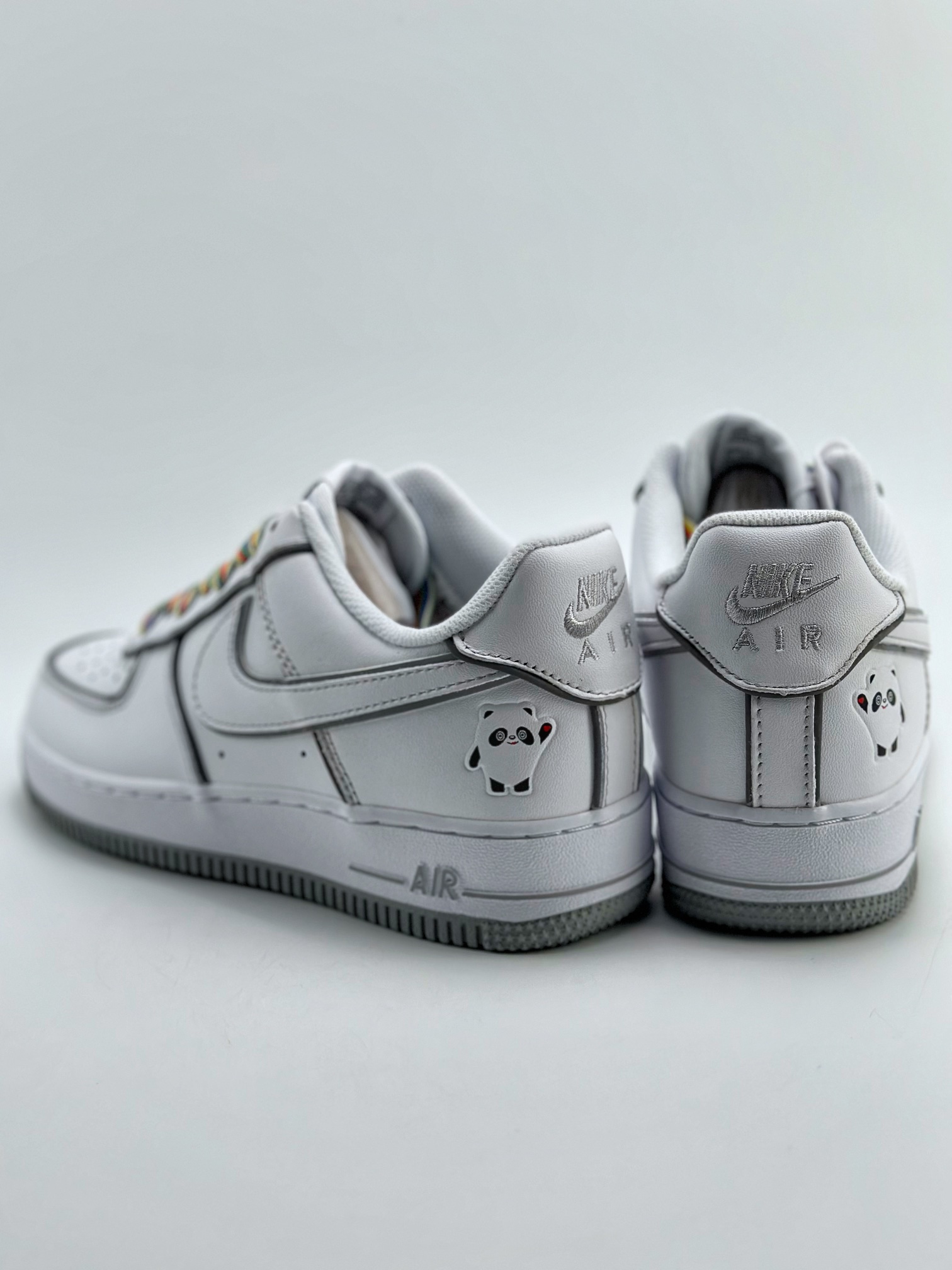 Nike Air Force 1 Low 07 Panda Gray Reflective GU7895-639