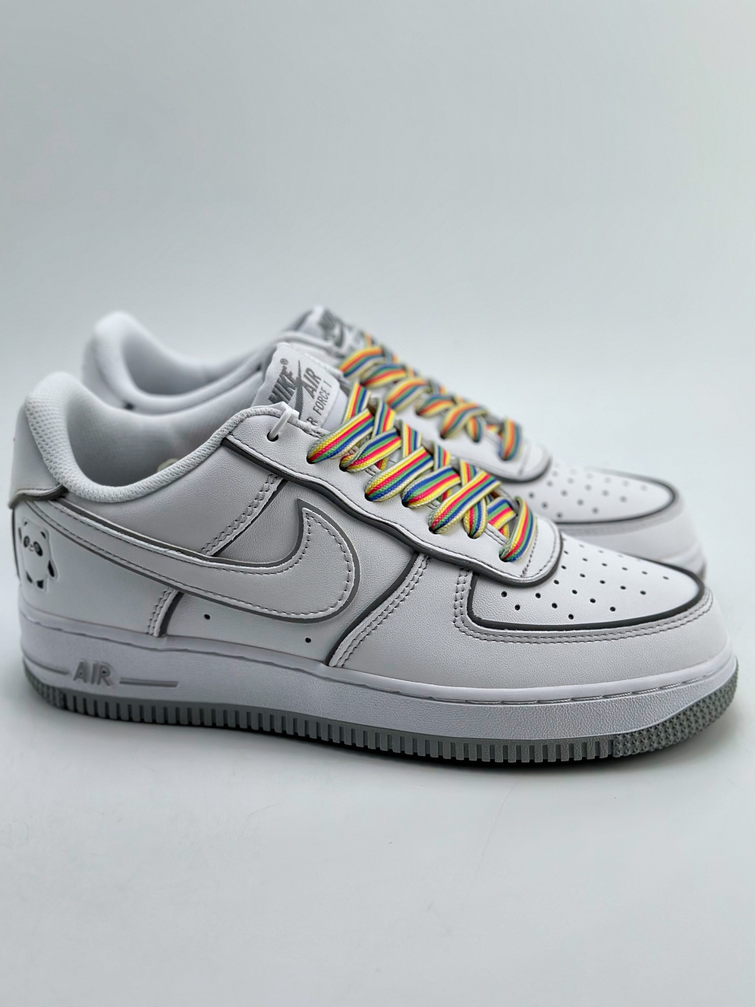 Nike Air Force 1 Low 07 Panda Gray Reflective GU7895-639