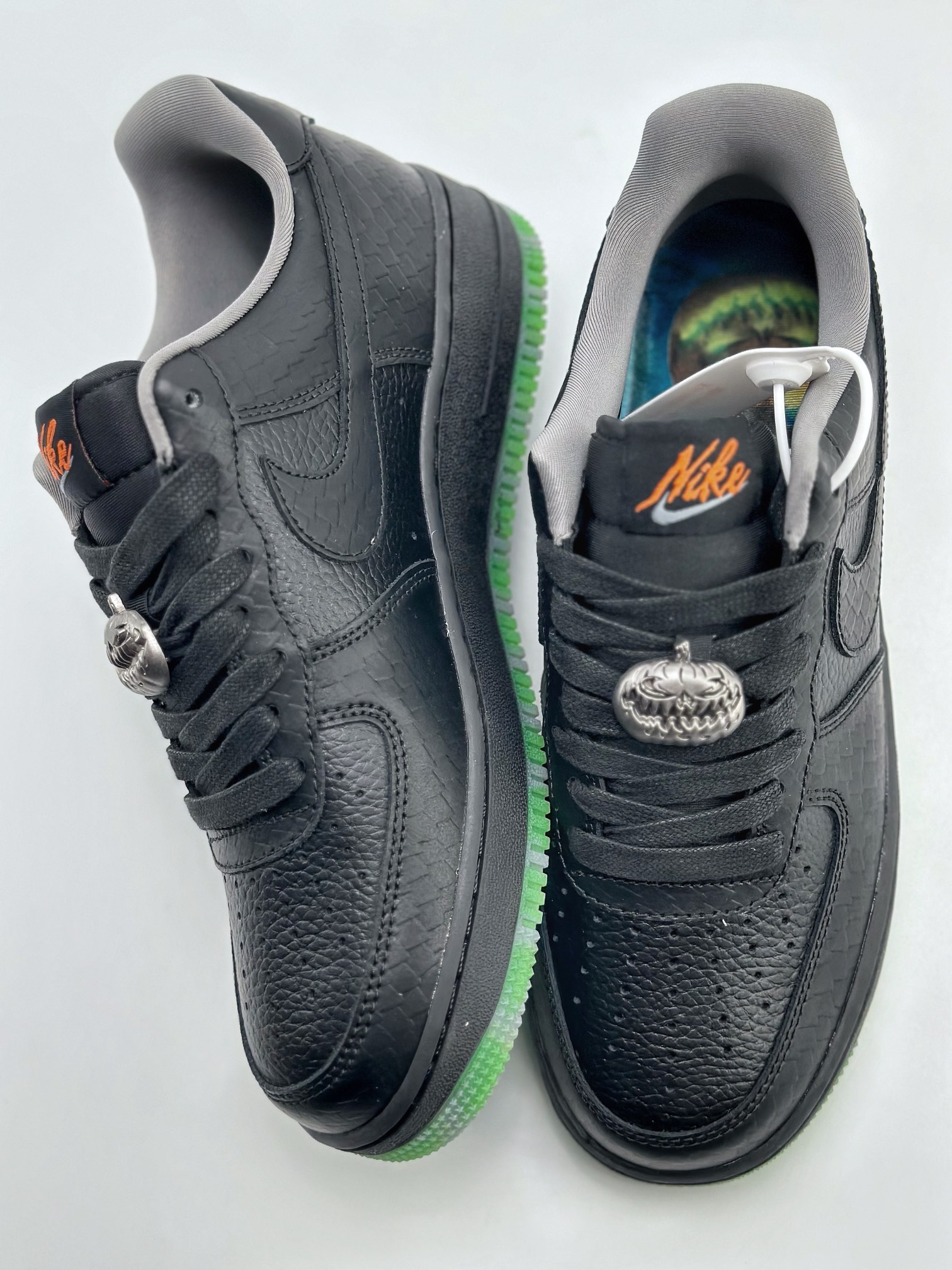 Nike Air Force 1 Low 07 PRM ”Hallowen” Halloween Black Green FQ8822-084