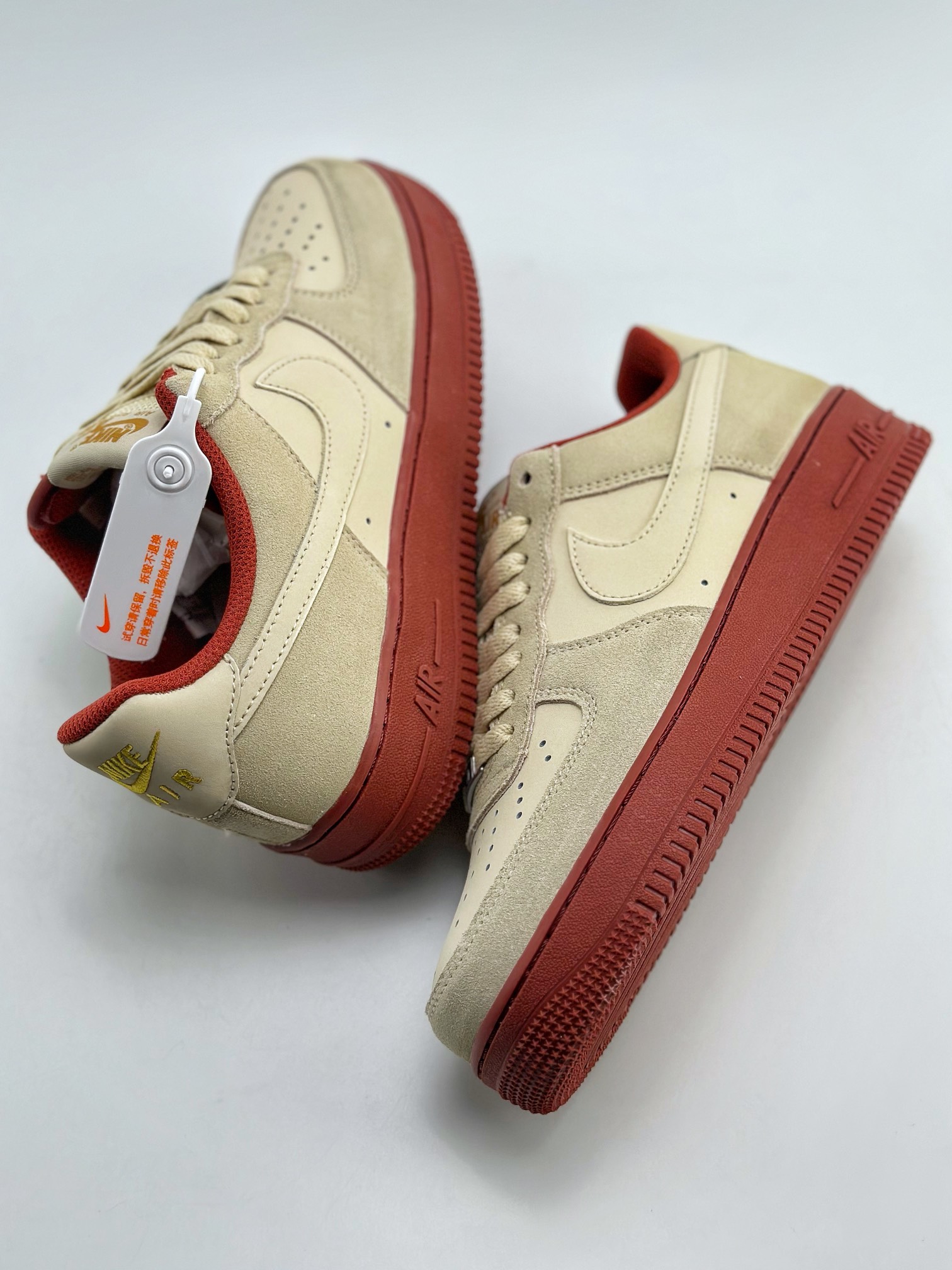 220 Nike Air Force 1 Low 07 红棕麂皮 AA1391-111