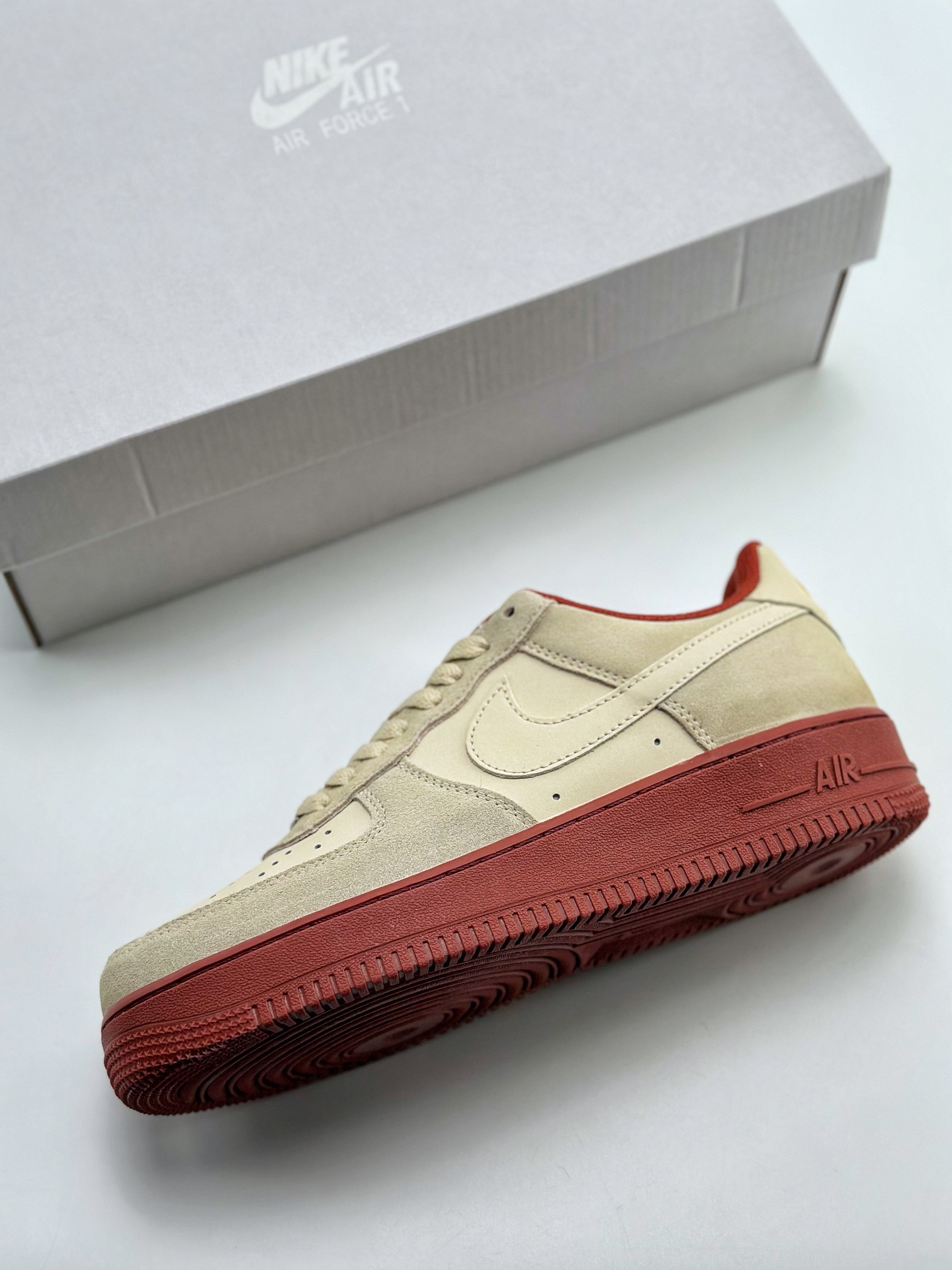 220 Nike Air Force 1 Low 07 红棕麂皮 AA1391-111