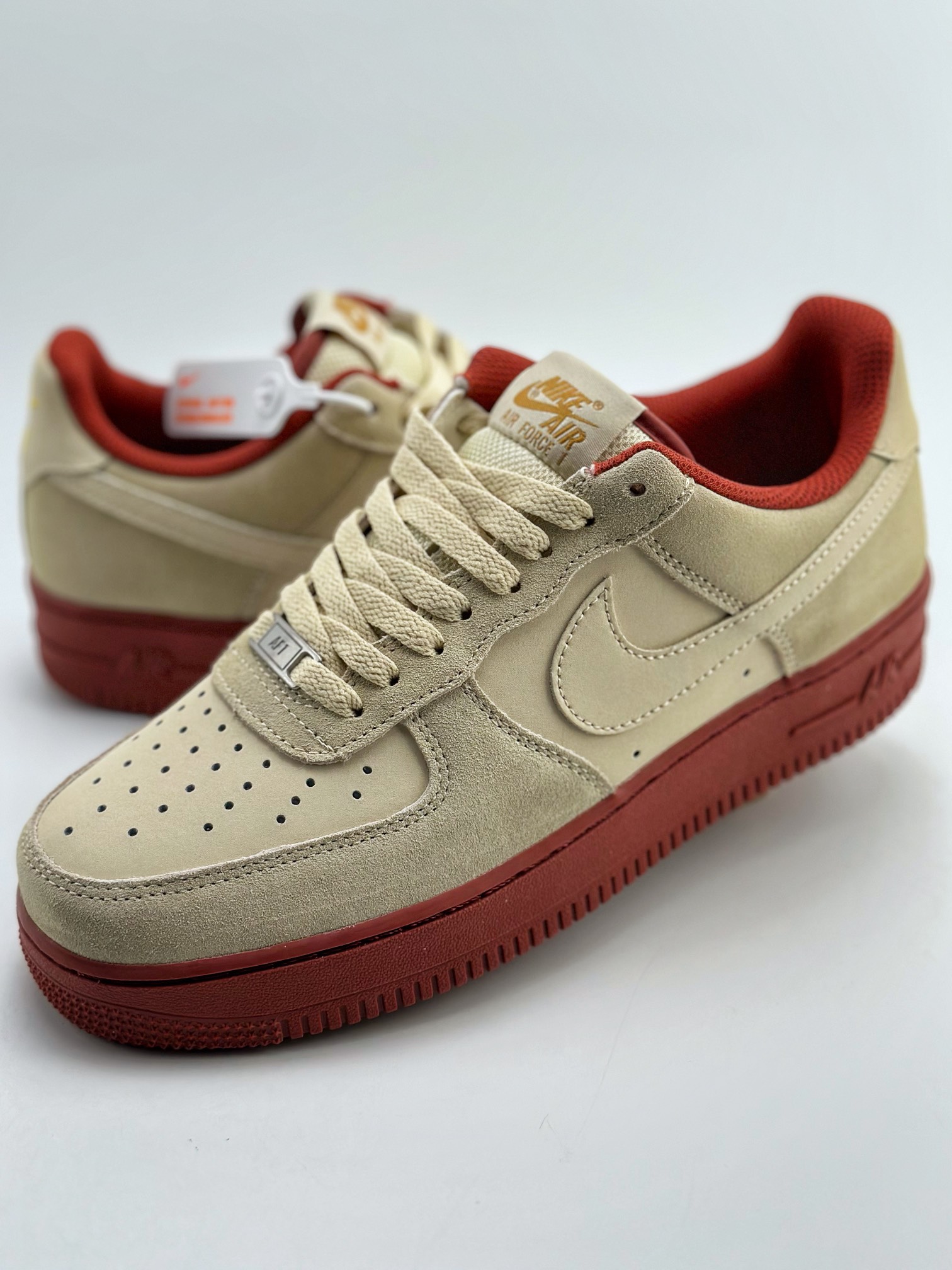 220 Nike Air Force 1 Low 07 红棕麂皮 AA1391-111