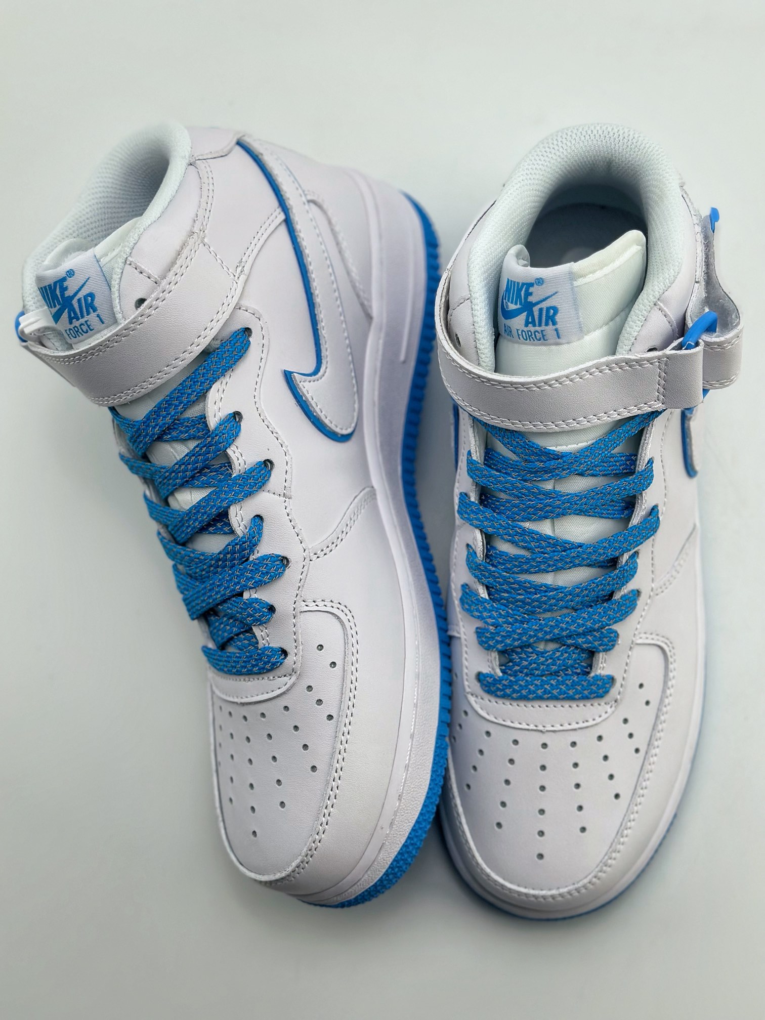 Nike Air Force 1 Mid 07 White Blue China WP5623-831