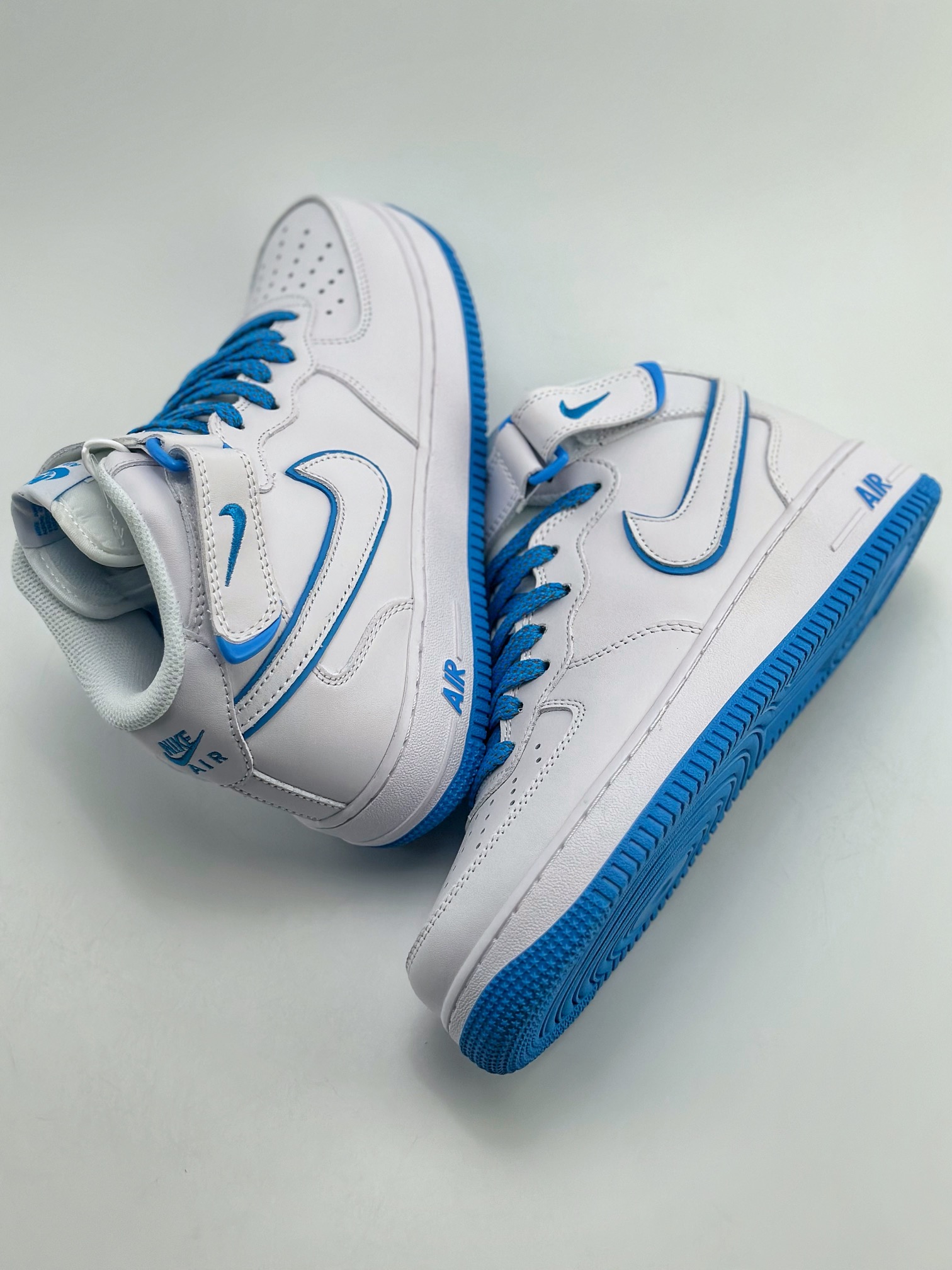 Nike Air Force 1 Mid 07 White Blue China WP5623-831