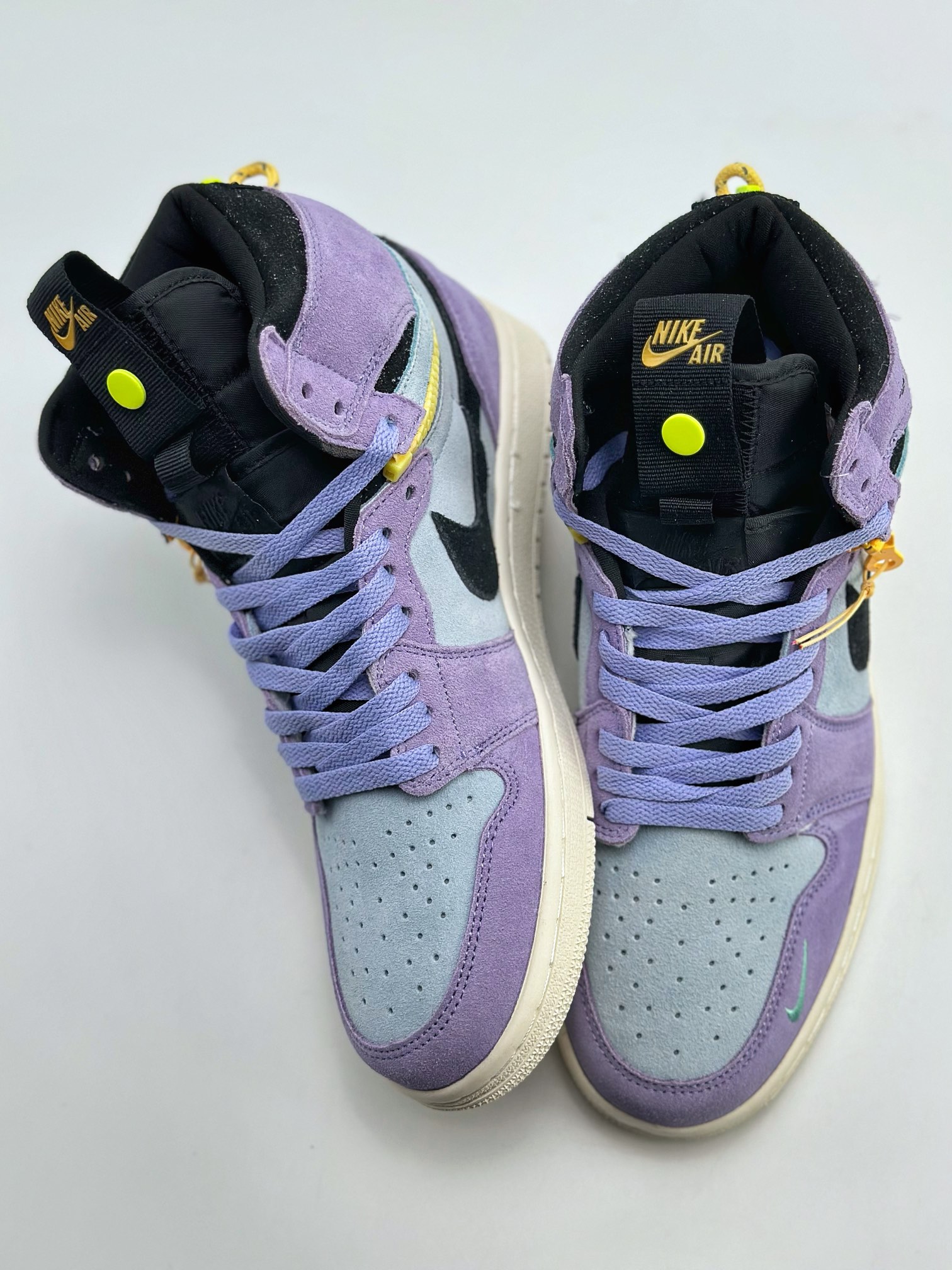 220 Air Jordan 1 Switch “Purple Pulse” 紫罗兰 拉链 CW6576-100