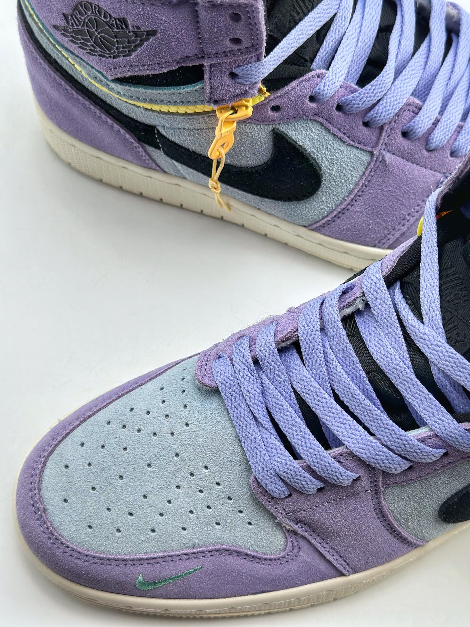 220 Air Jordan 1 Switch “Purple Pulse” 紫罗兰 拉链 CW6576-100