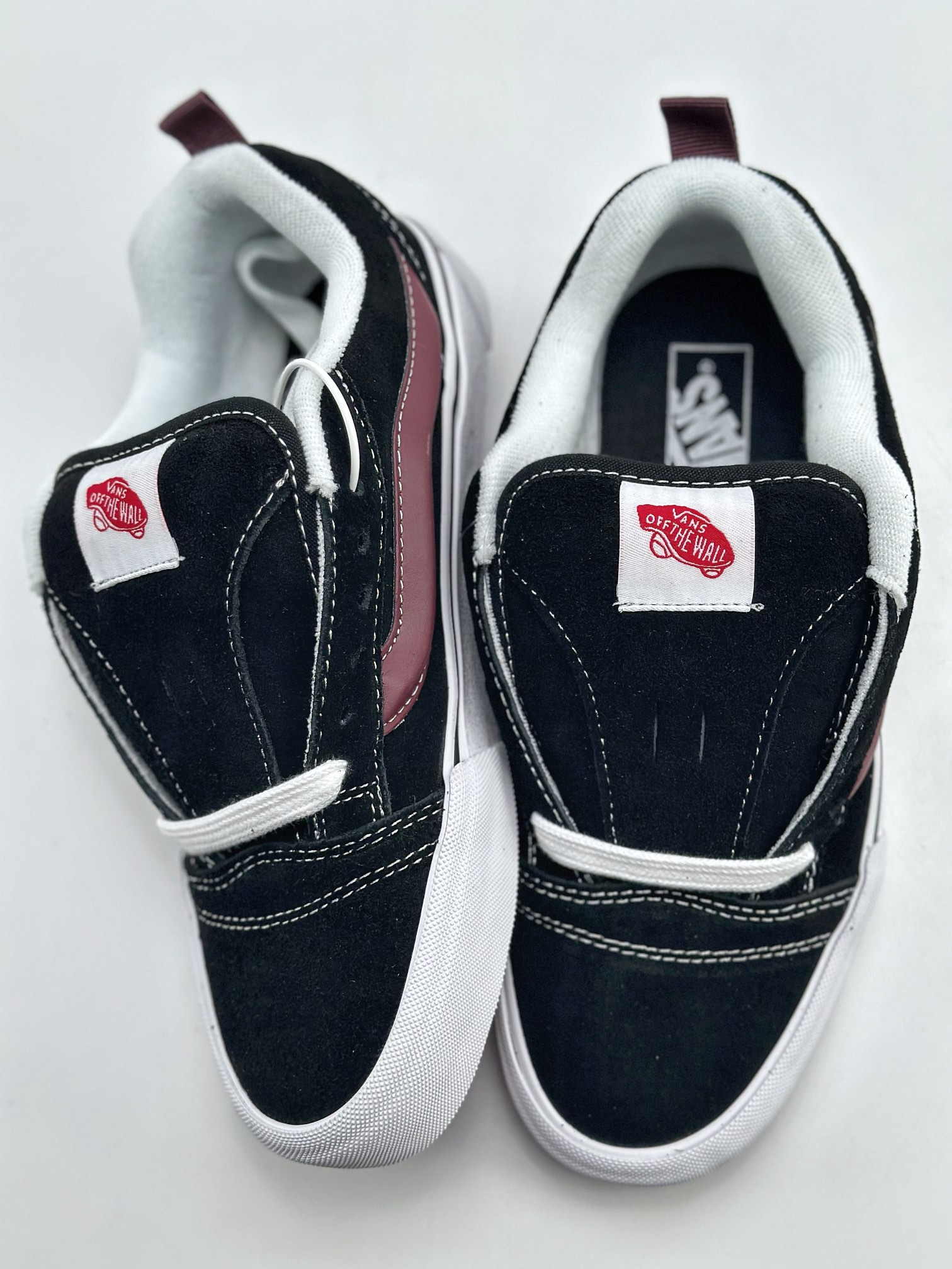 150 Vans Classics Knu Skool 面包鞋 黑棕红