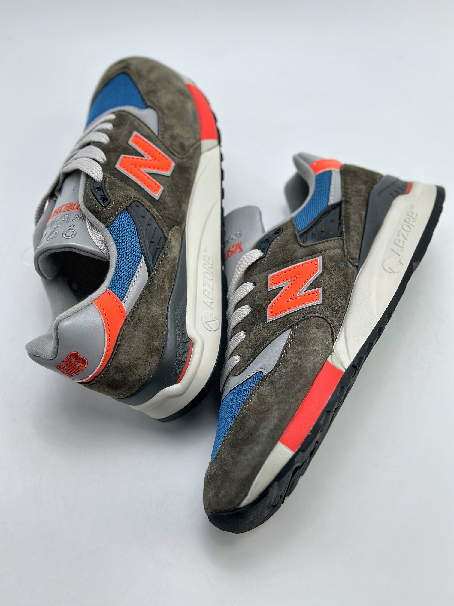 160 New Balance 998 新百伦 3M反光复古慢跑鞋 ENCAP缓震中底 M998JC3