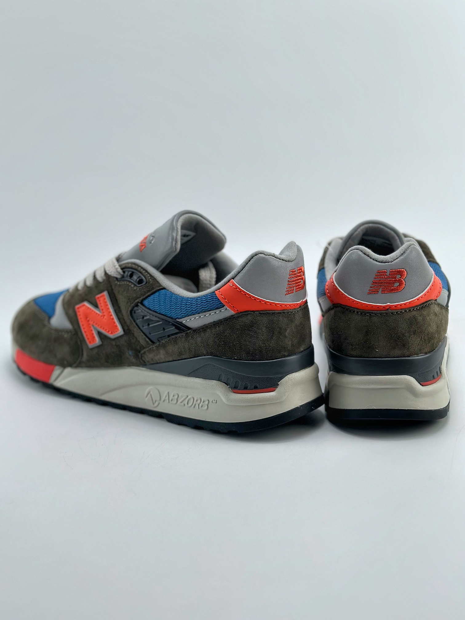 160 New Balance 998 新百伦 3M反光复古慢跑鞋 ENCAP缓震中底 M998JC3