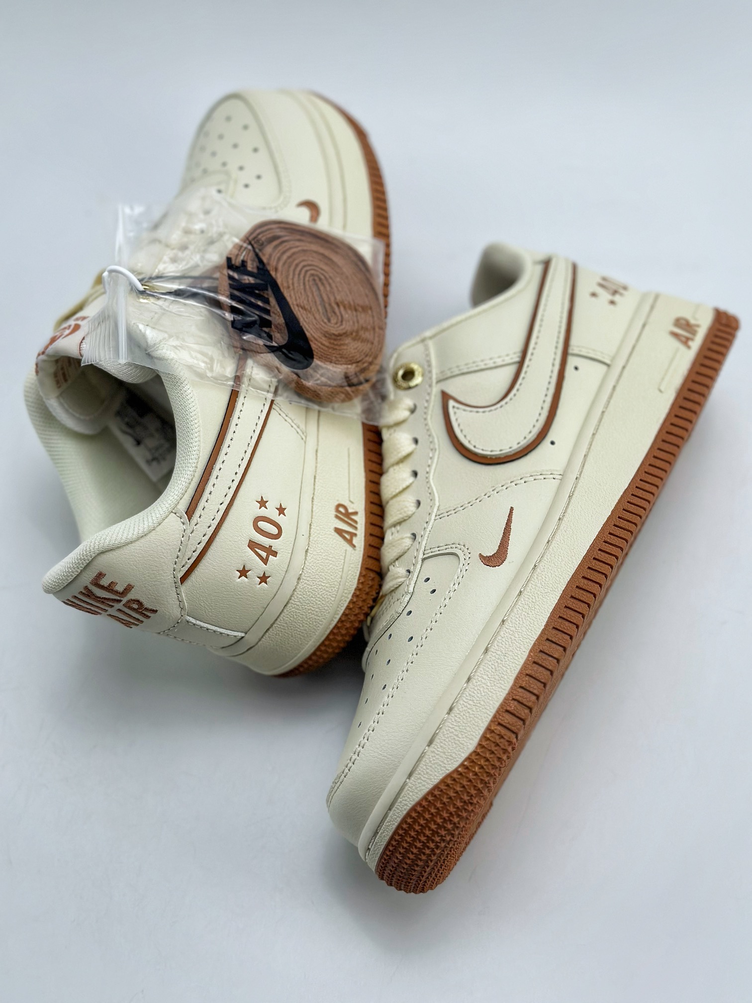 240 Nike Air Force 1 Low 07 40周年白棕 DQ7658-109