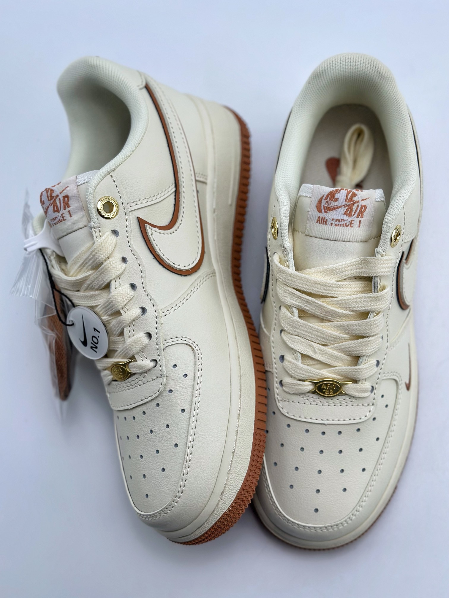 240 Nike Air Force 1 Low 07 40周年白棕 DQ7658-109