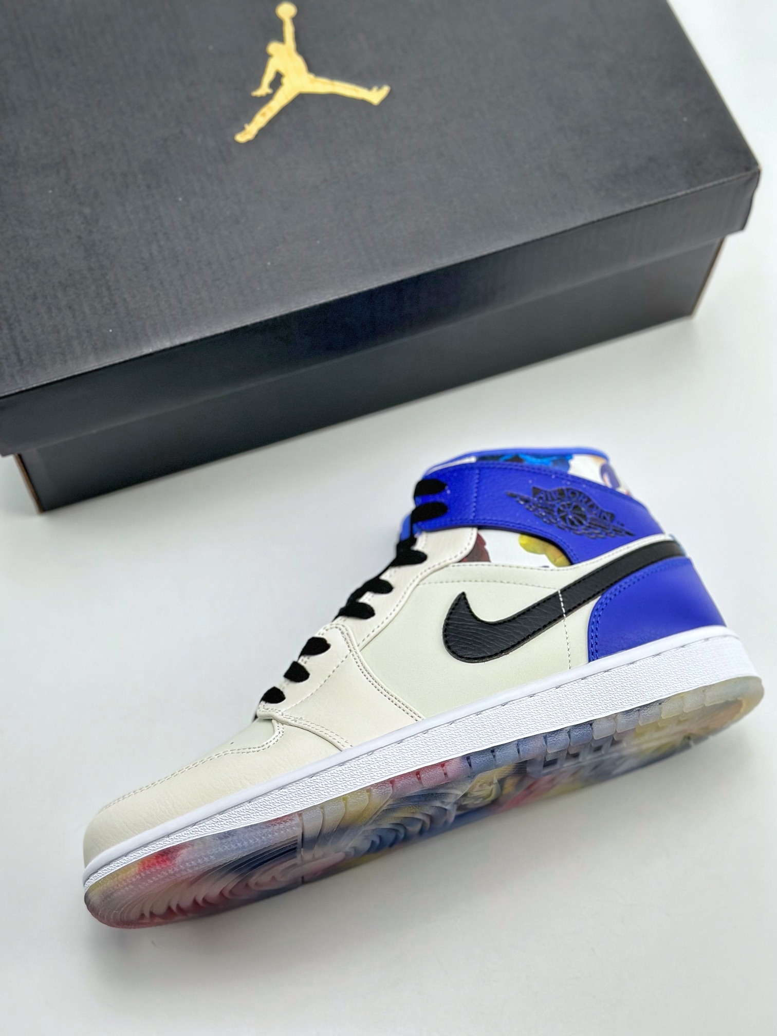 220 Air Jordan 1 Mid ”Flower Garden” 白紫 FD4330-101