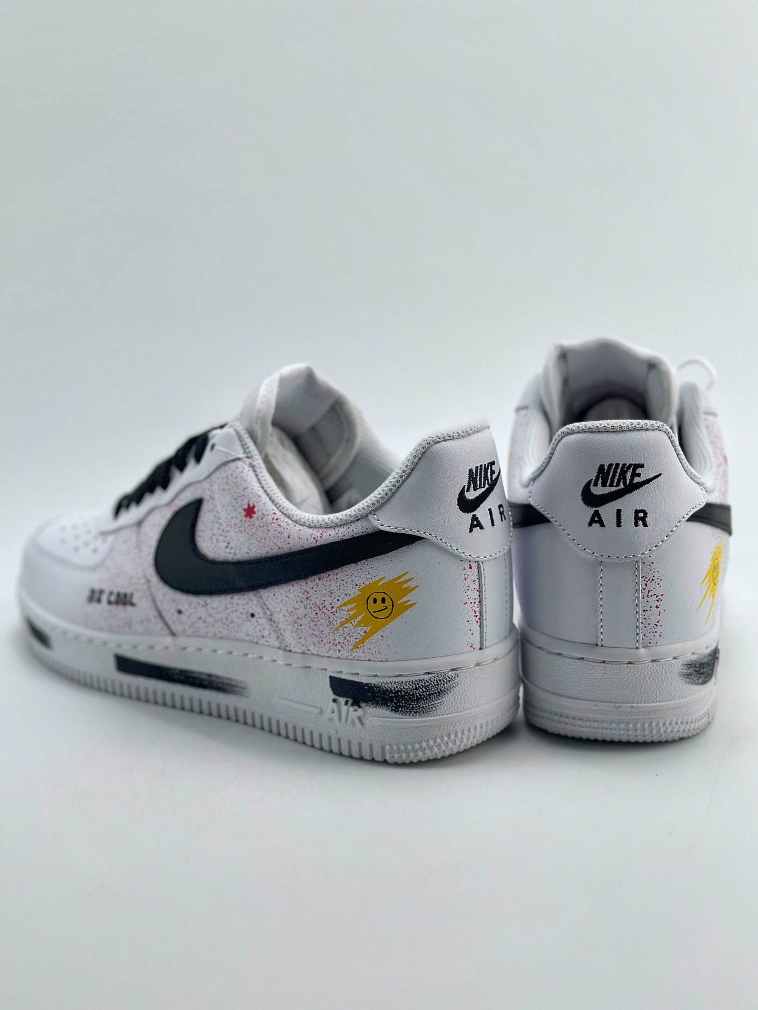 240 Nike Air Force 1 Low 07 权志龙涂鸦喷绘 CW2288-111