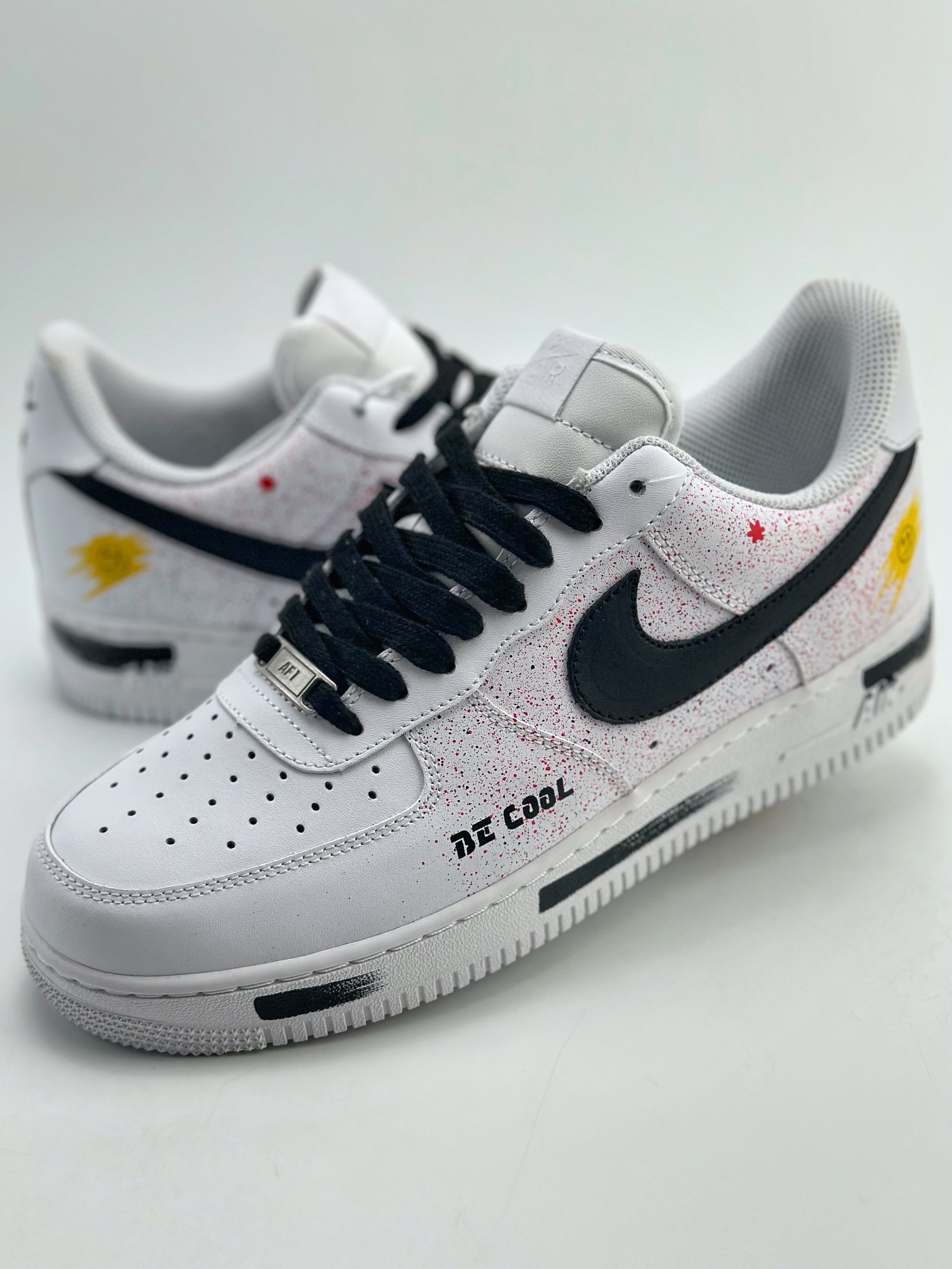 240 Nike Air Force 1 Low 07 权志龙涂鸦喷绘 CW2288-111