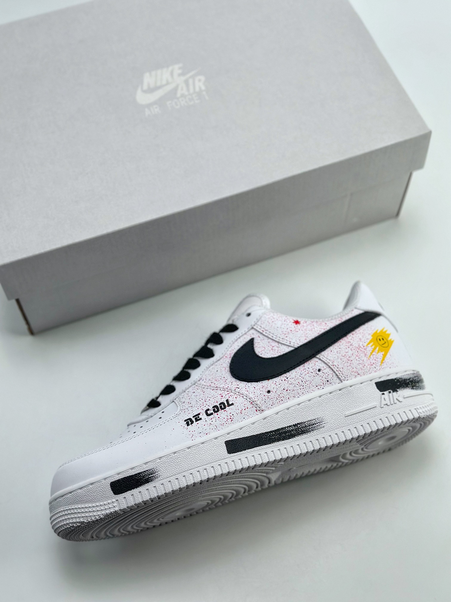 240 Nike Air Force 1 Low 07 权志龙涂鸦喷绘 CW2288-111