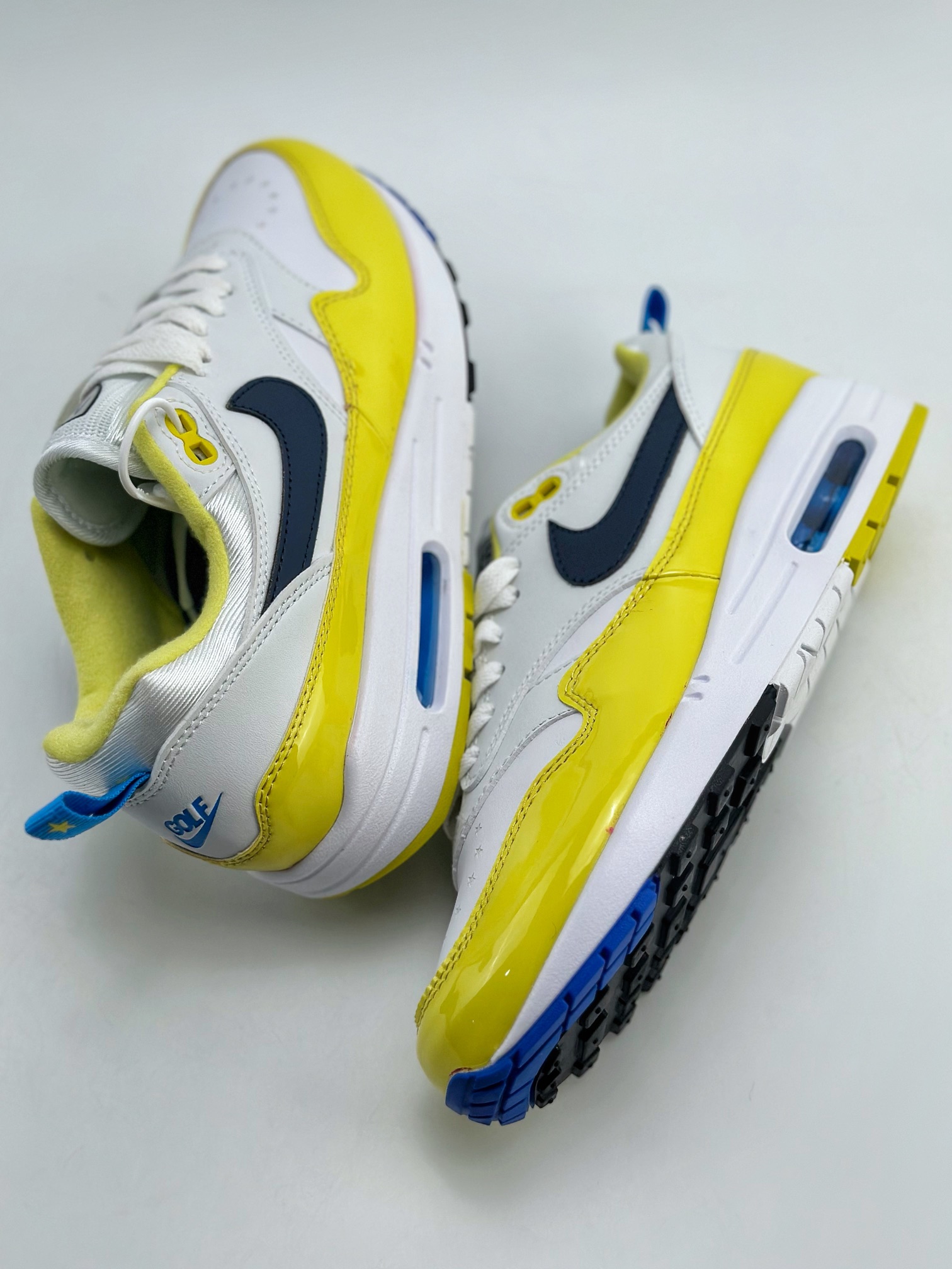 240 Nike Air Max 1 白黄 复古休闲跑步鞋 FN8075-101