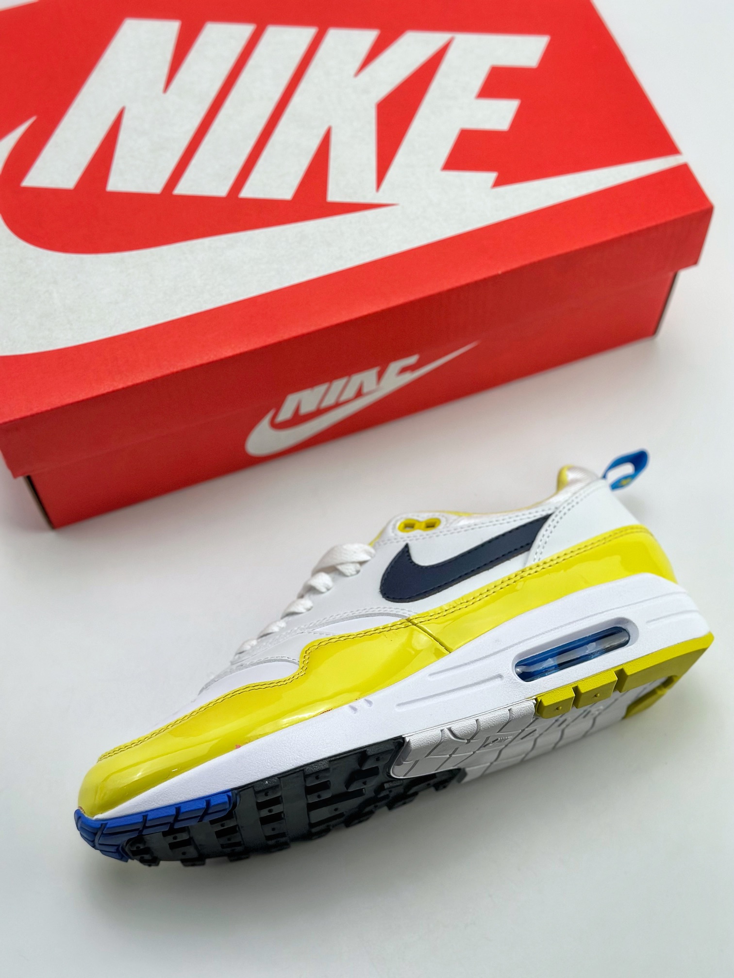 240 Nike Air Max 1 白黄 复古休闲跑步鞋 FN8075-101