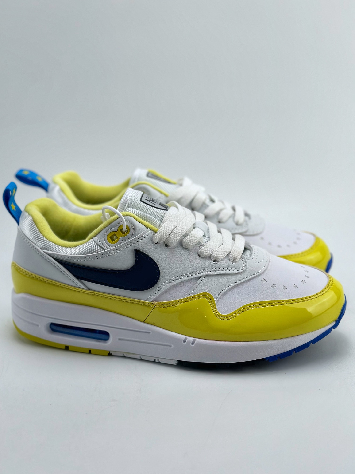 240 Nike Air Max 1 白黄 复古休闲跑步鞋 FN8075-101