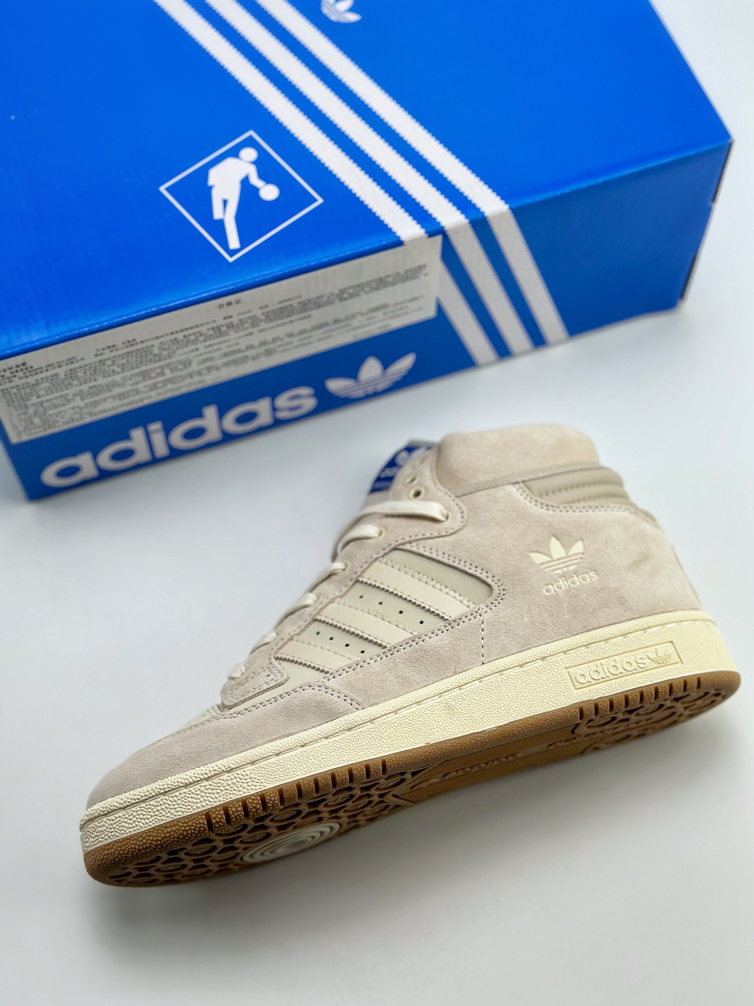 260 海外渠道版 原盒原标 Adidas CENTENIAL 85 HIGH三叶草高帮 FZ59946C