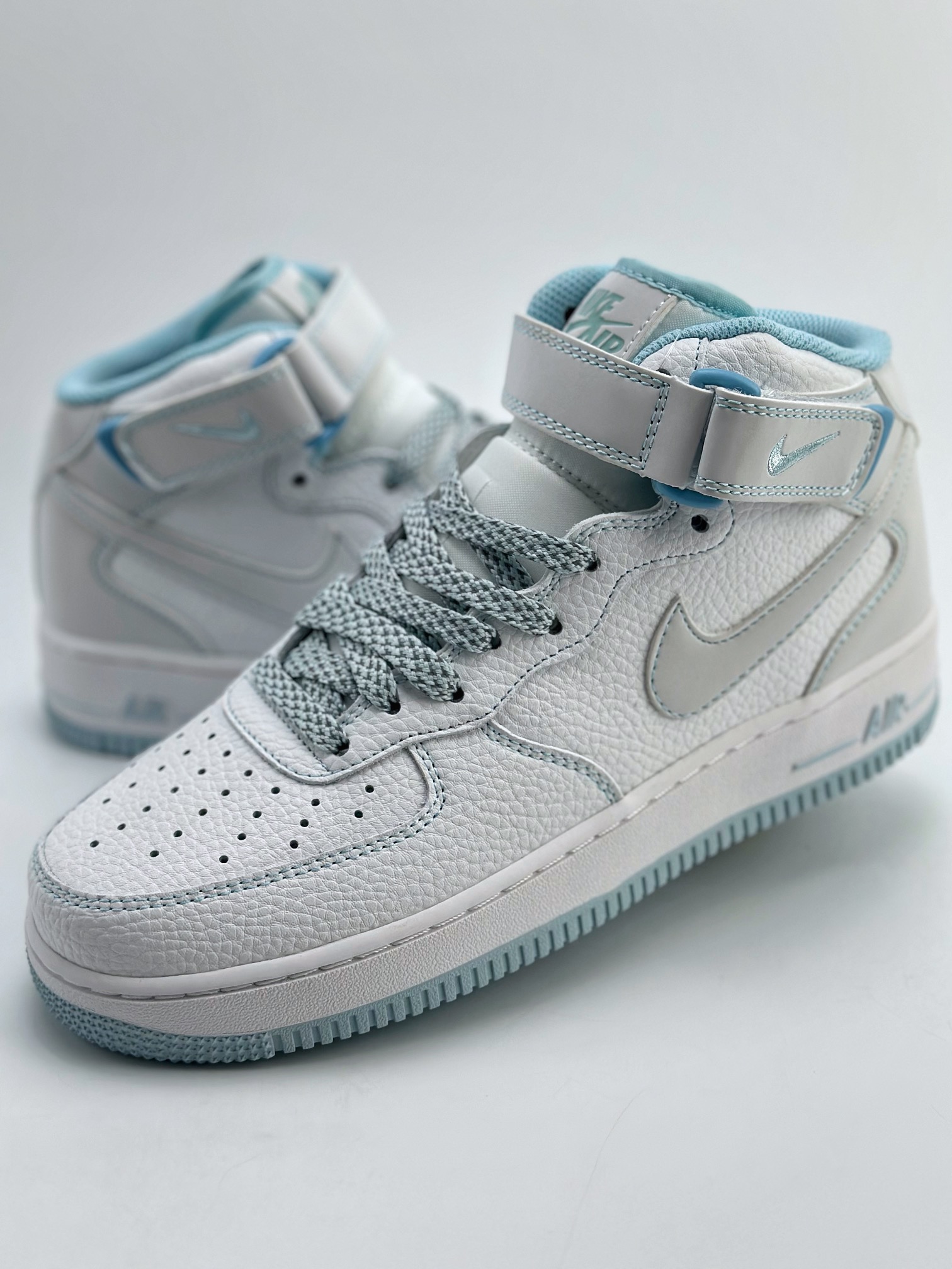 260 Nike Air Force 1 Mid 07 冰蓝满天星 MK0619-255