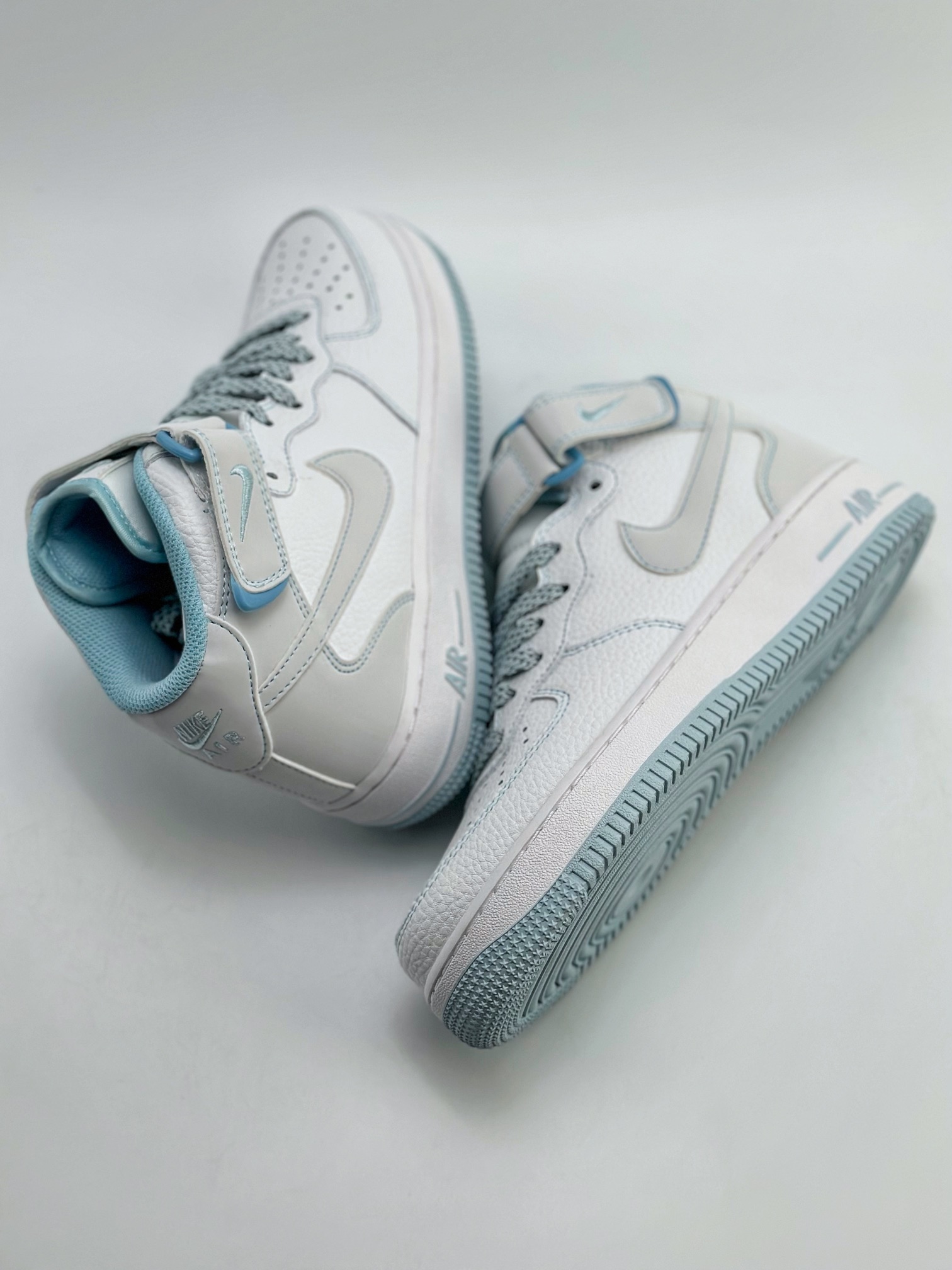 260 Nike Air Force 1 Mid 07 冰蓝满天星 MK0619-255