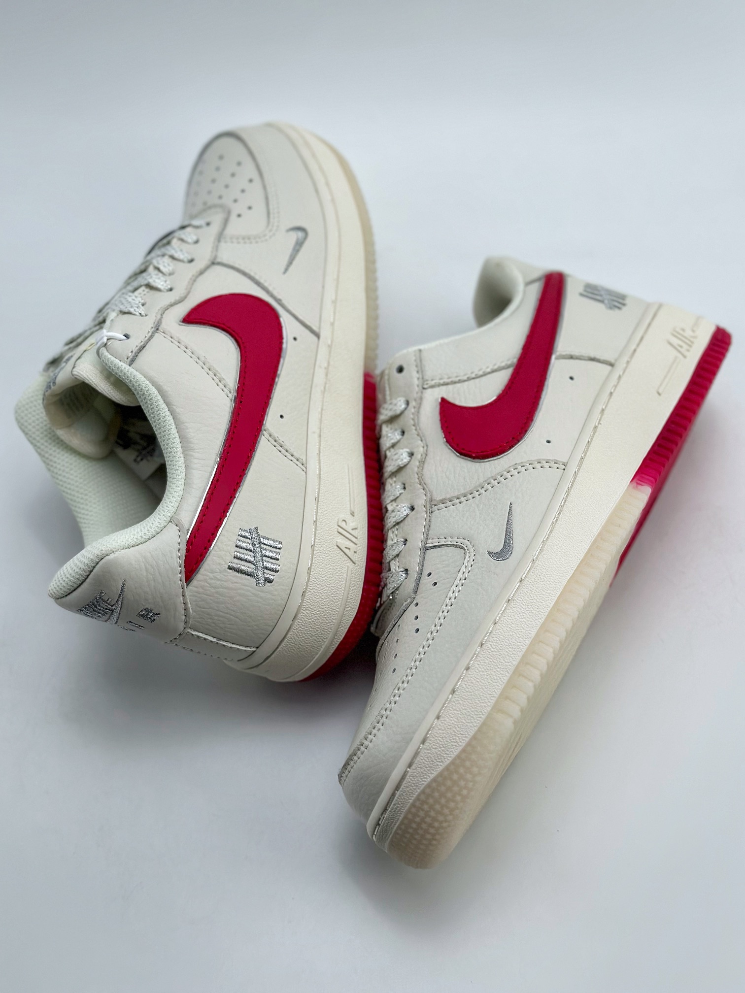 200 Nike Air Force 1 Low 07 五道杠米白红 BS9055-732