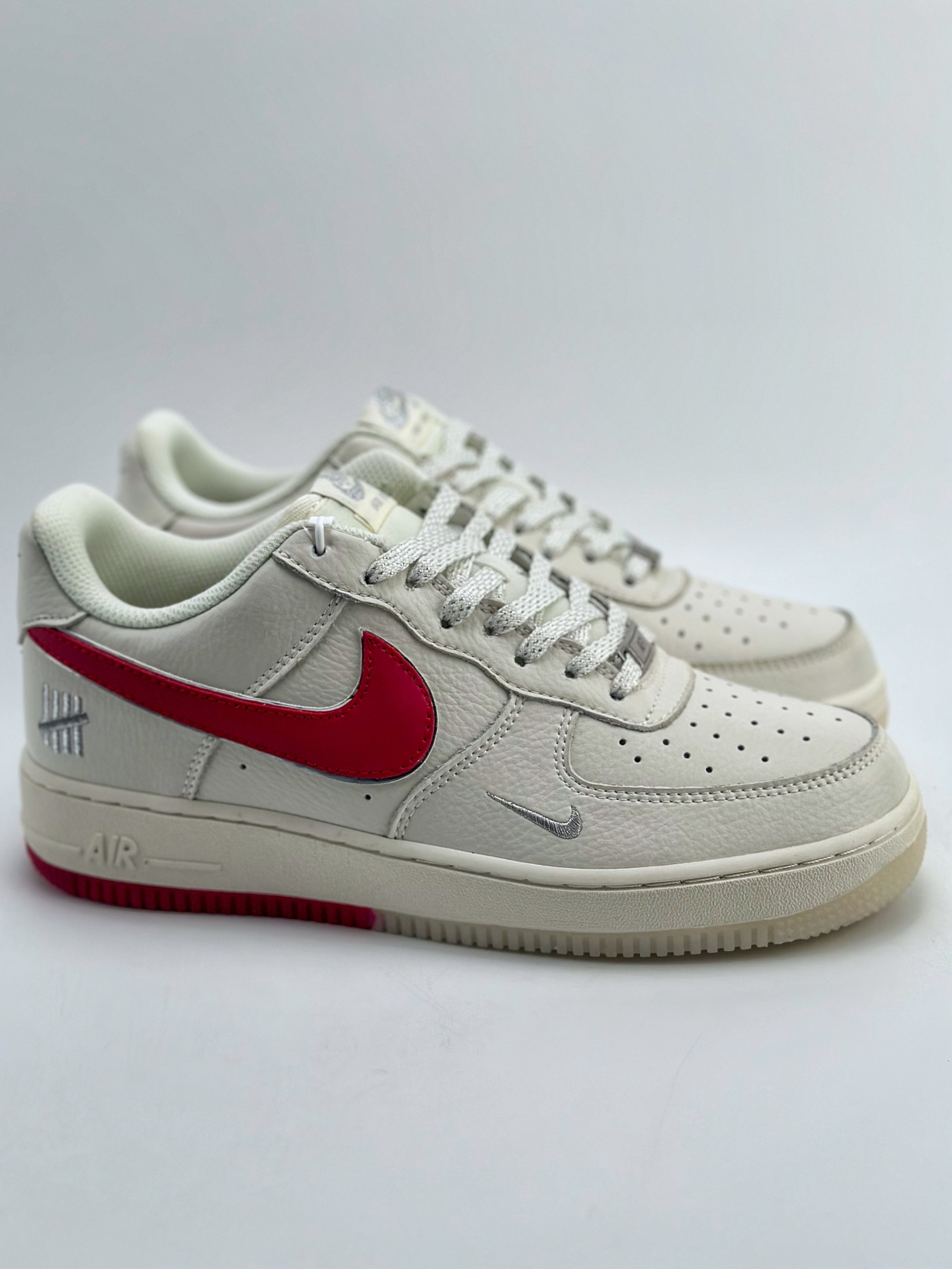 200 Nike Air Force 1 Low 07 五道杠米白红 BS9055-732