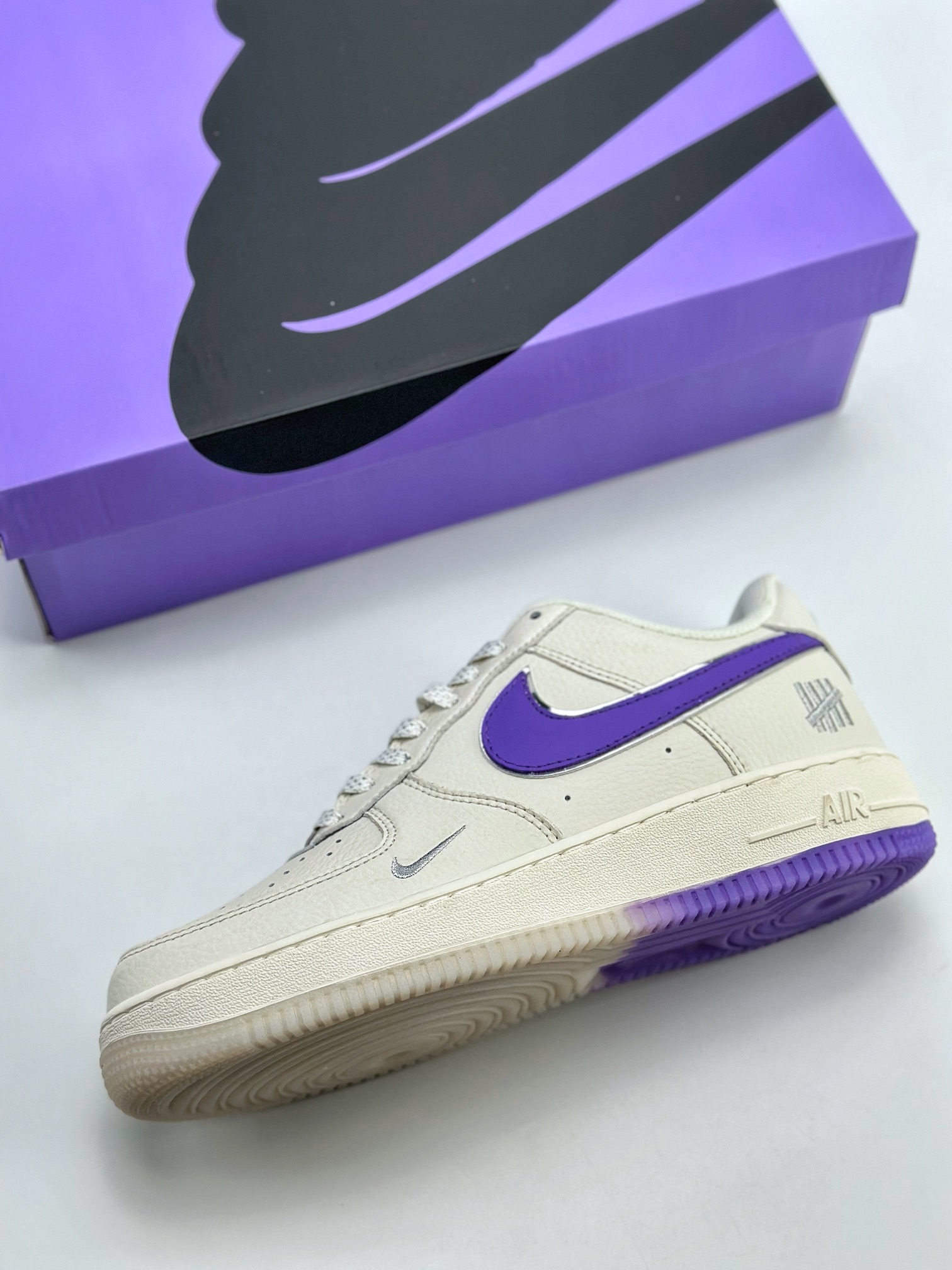 200 Nike Air Force 1 Low 07 白紫银车线 BS9055-733