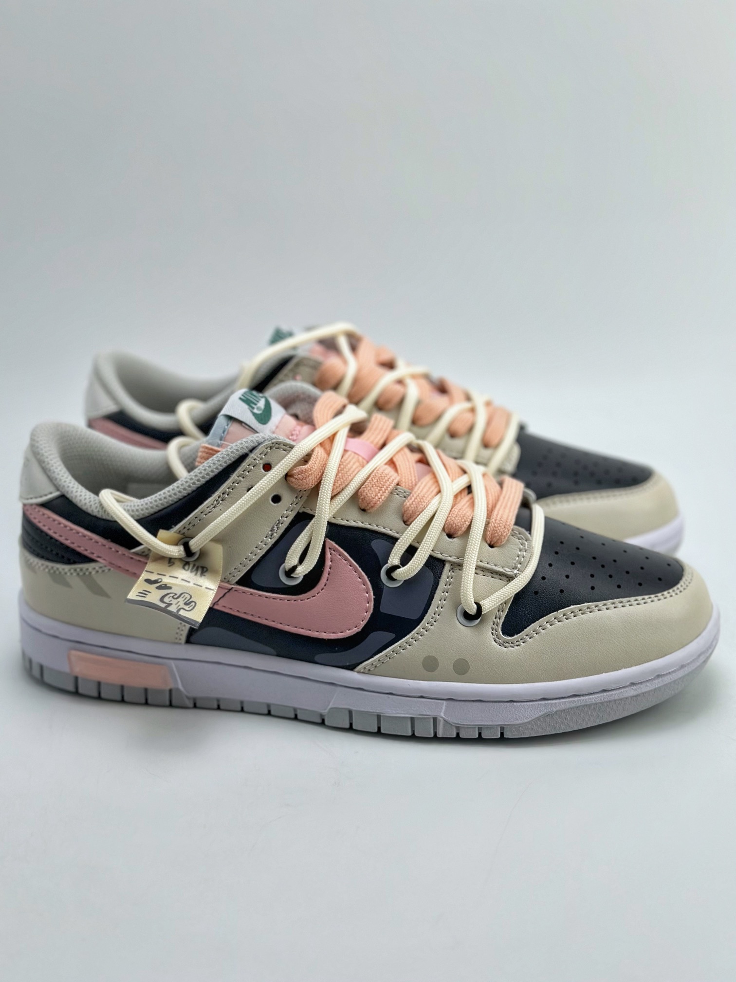 300 Nike SB Dunk Low 熊猫恶作剧 粉红情郎 FD1232-002