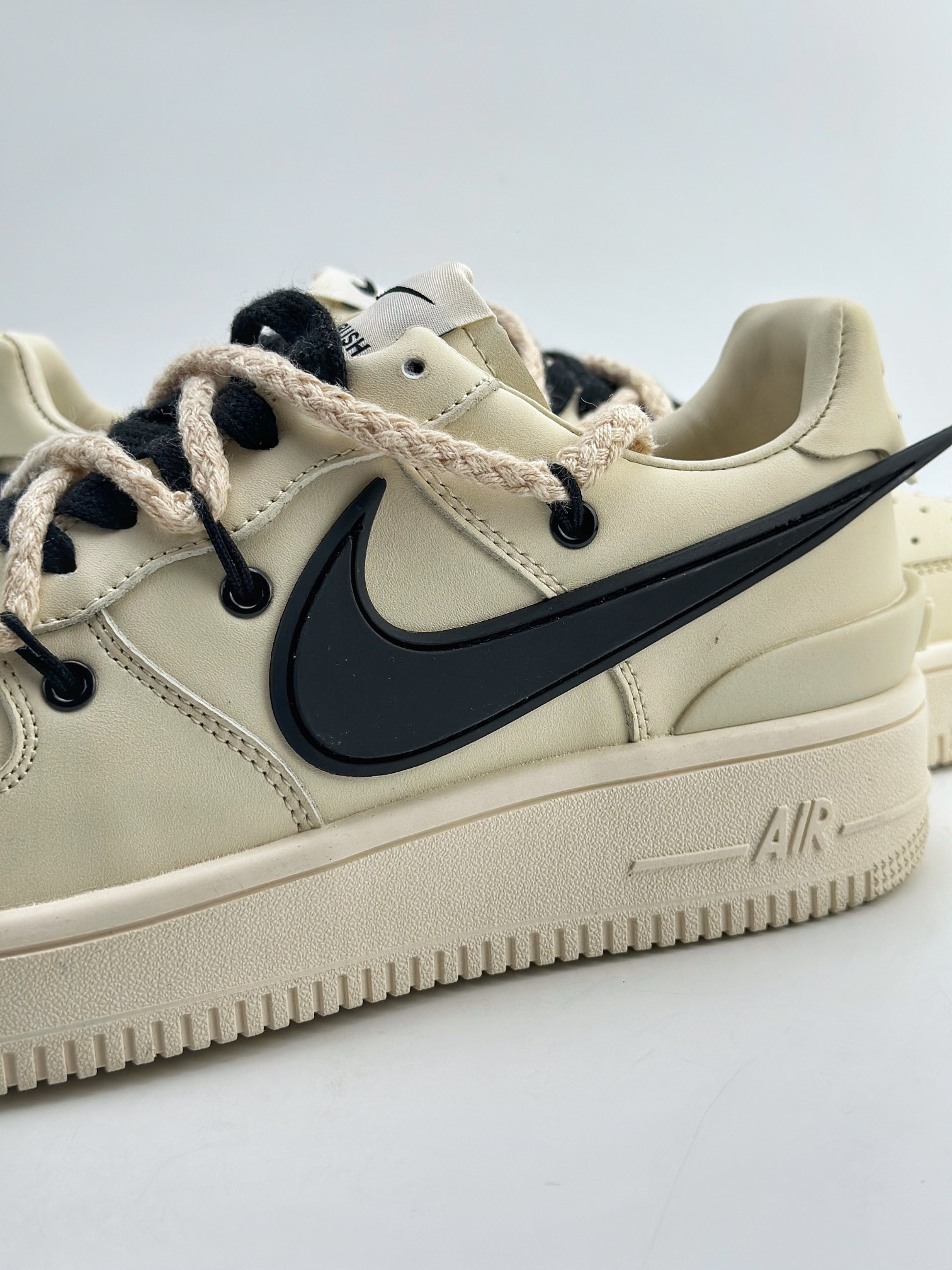 200 Nike Air Force 1 Low 07 x AMBUSH 米黄绑带 DV3464-002